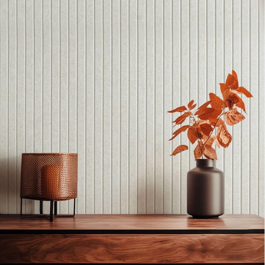 Tableros de Fieltro VIVELDA 30x30 cm Beige Claro - Paquete de 12