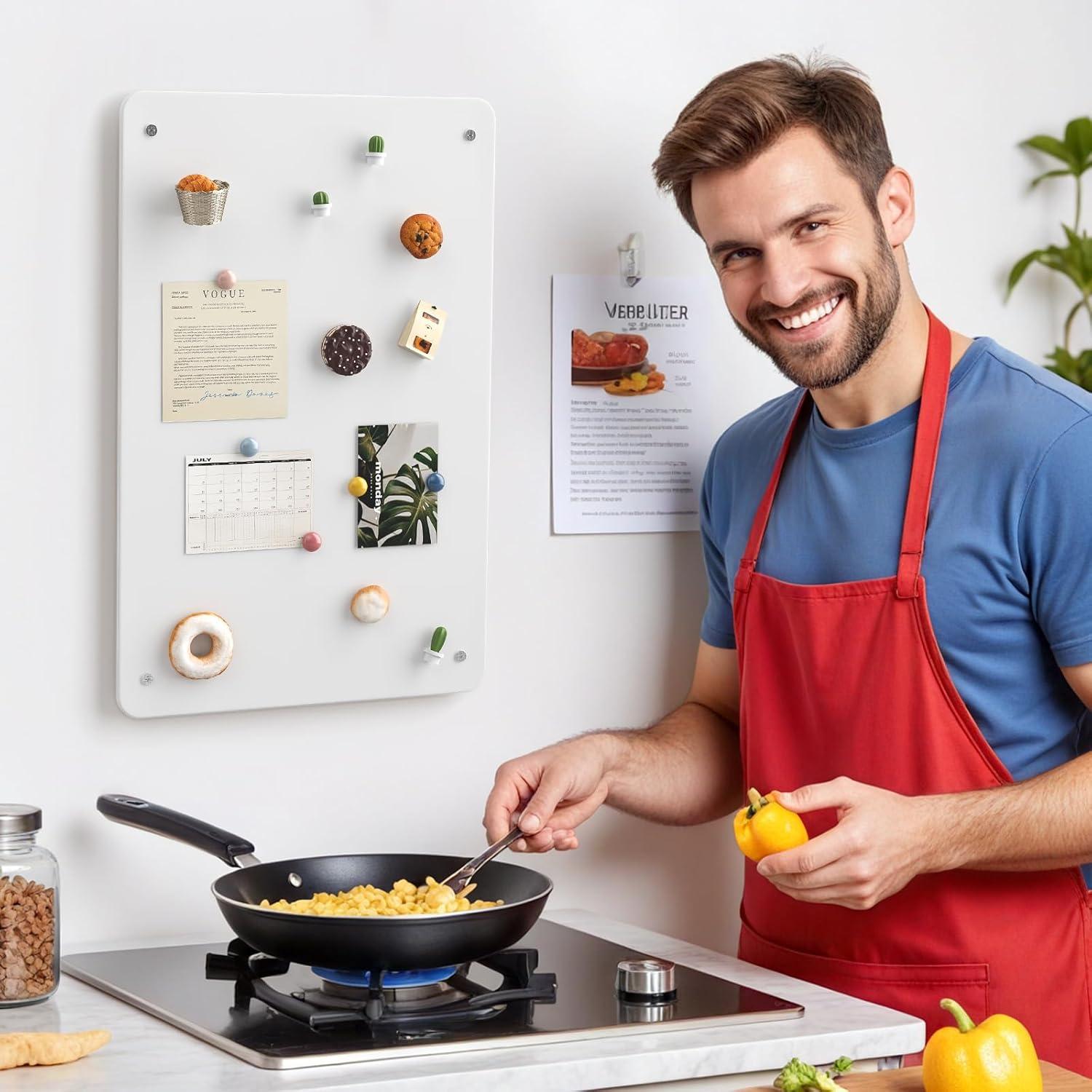 Tablero Magnético Extra Grande FANXIYQ Blanco 29x44.5cm