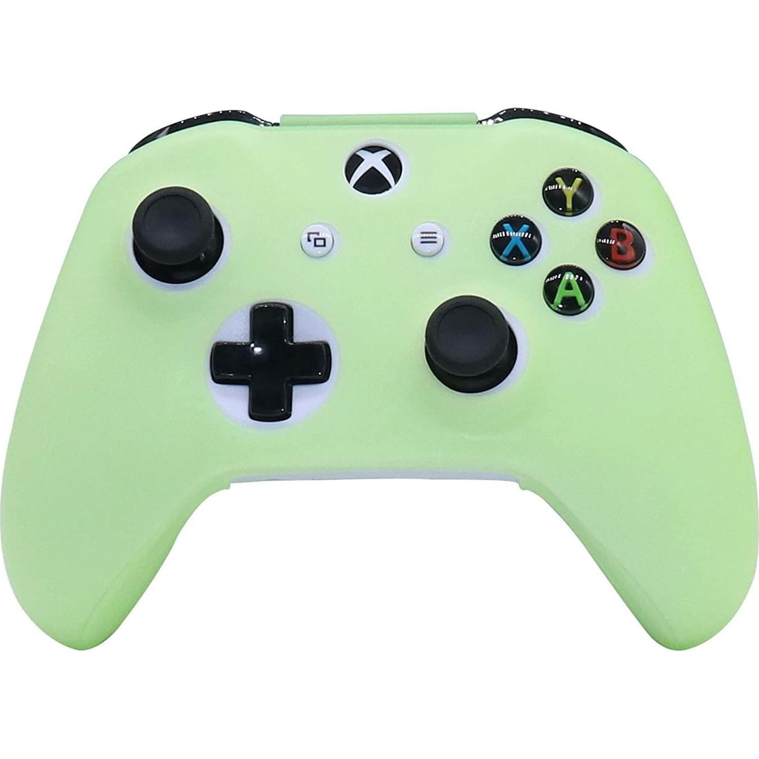 Funda de Silicona Grip HLRAO para Xbox One S + 6 Accesorios