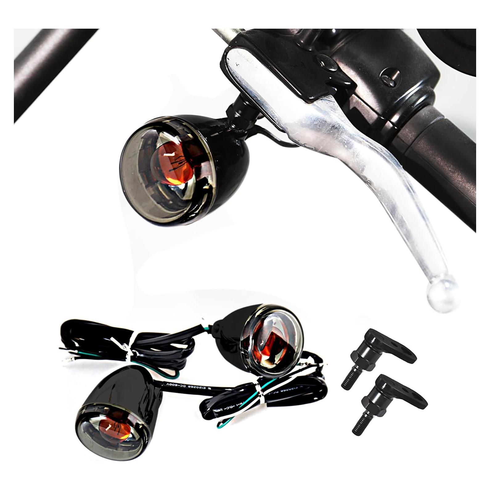 Señales de Giro Frontales Rudyness para Harley Dyna Softail