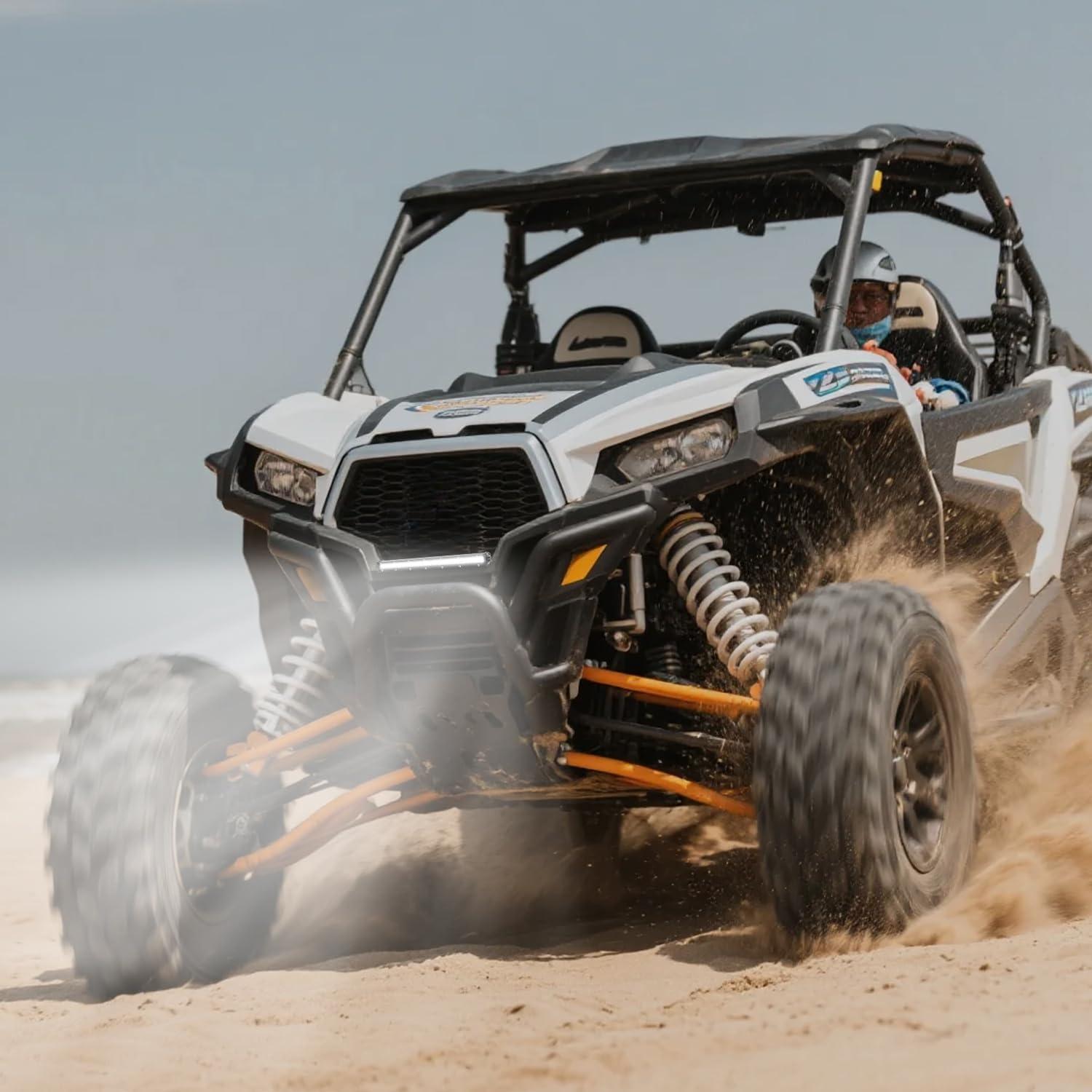 Barra de Luz LED Zmoon 30cm 80W Combo Punto y Flood 2-Pack