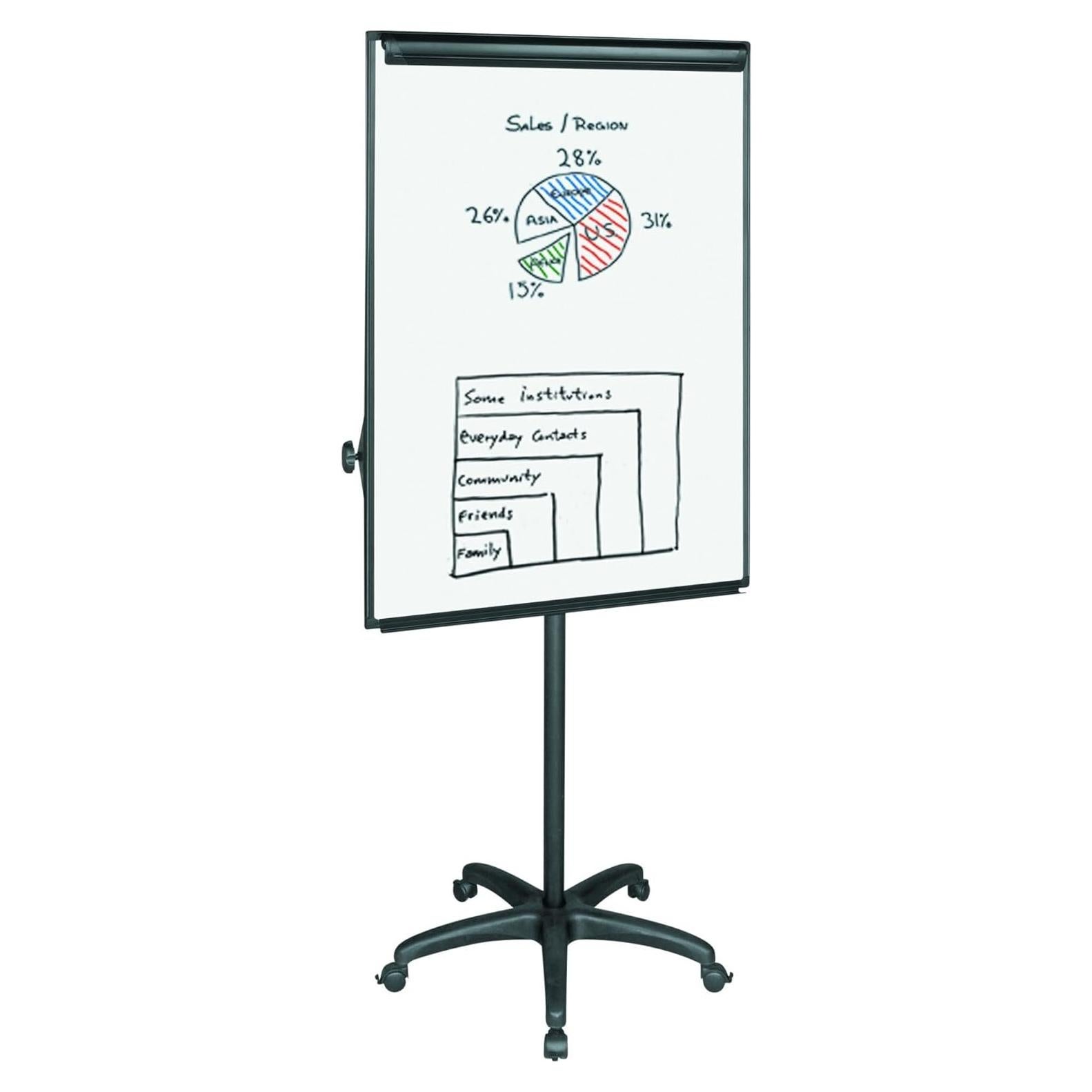 Caballete Móvil Magnético MasterVision 106.68x76.2 cm