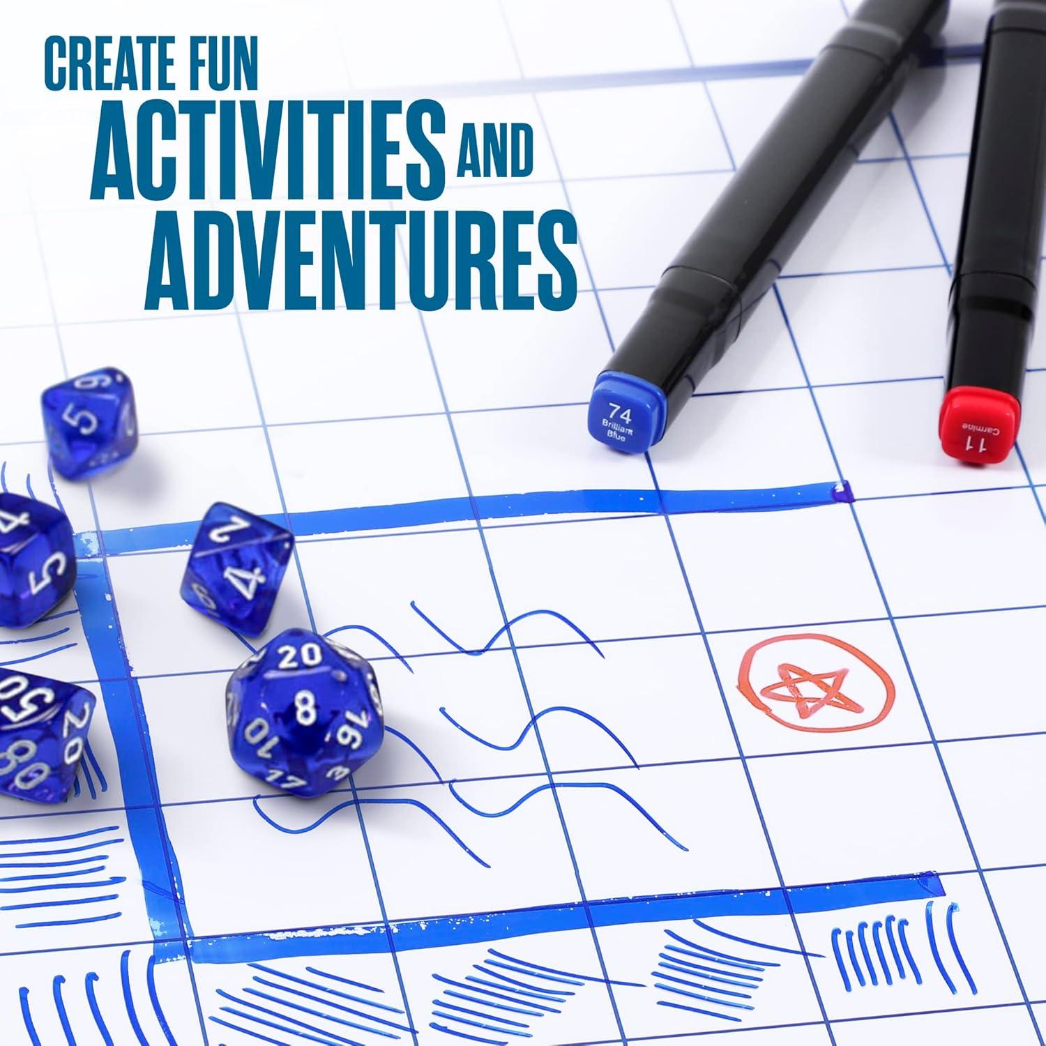 Tablero Magnético Houseables 66x66 cm Borrado en Seco Blanco