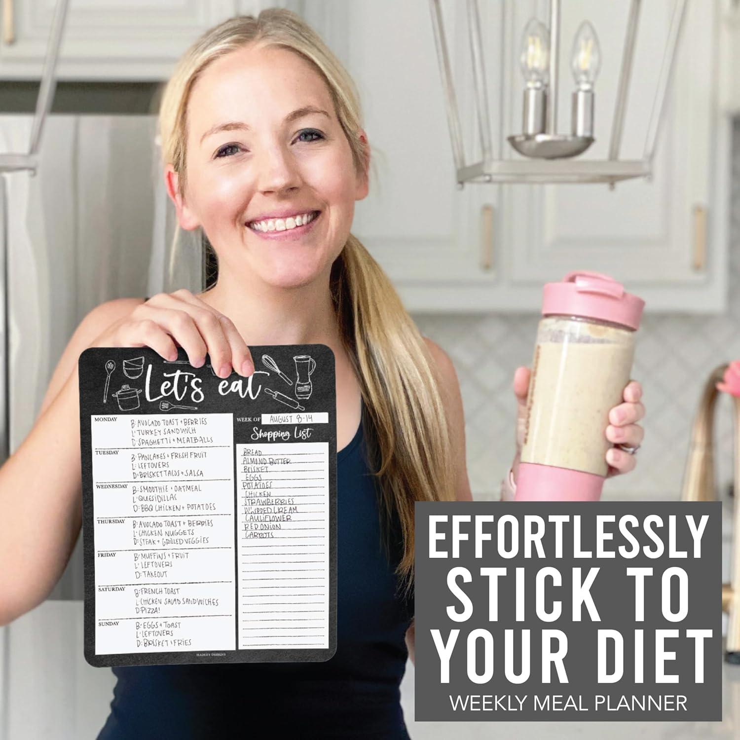 Planificador de Comidas Magnético Hadley Designs 20x20 cm