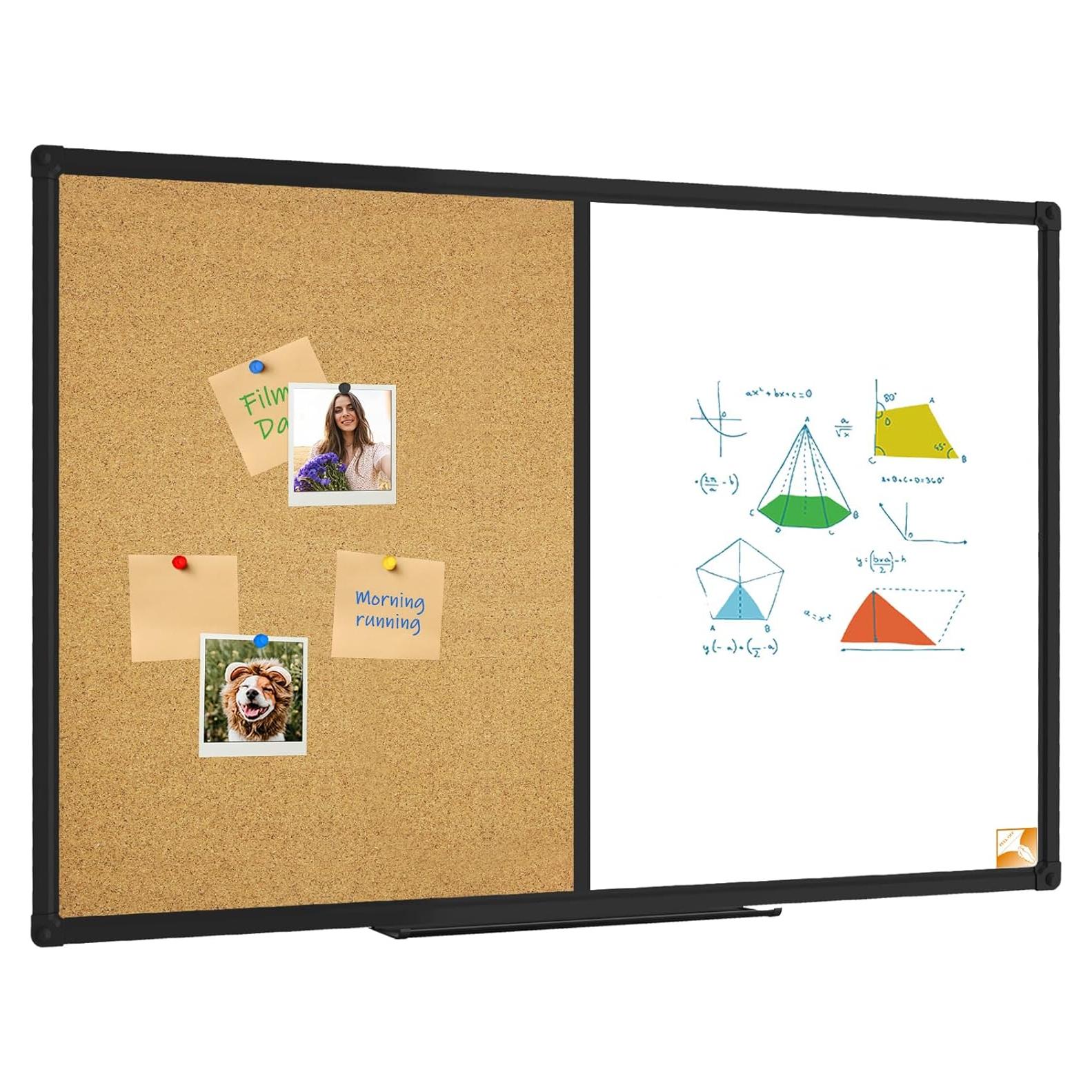 Pizarra Magnética Combinada XBoard 91x61 cm con Corcho