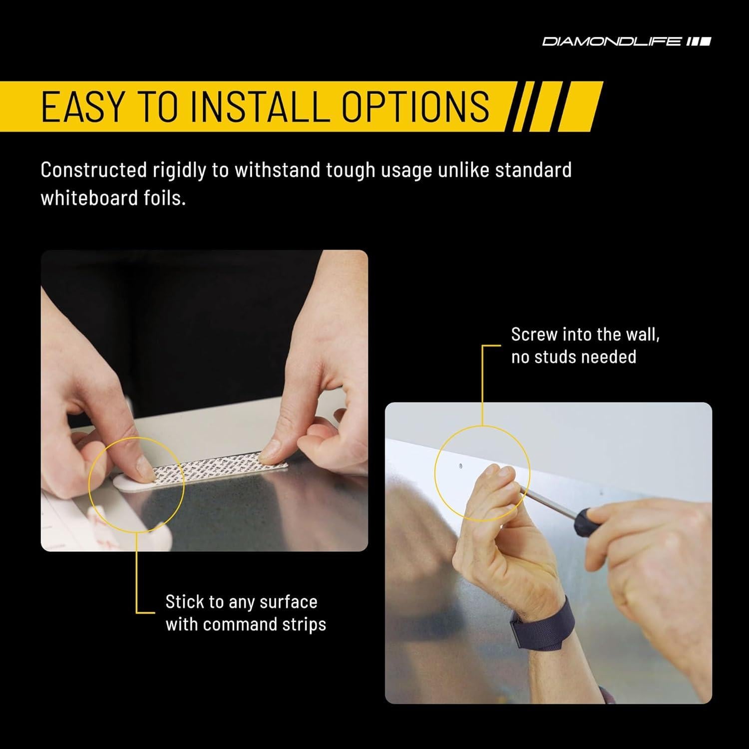 Tablero Magnético DLDIRECT 61x40.6 cm Plata para Oficina