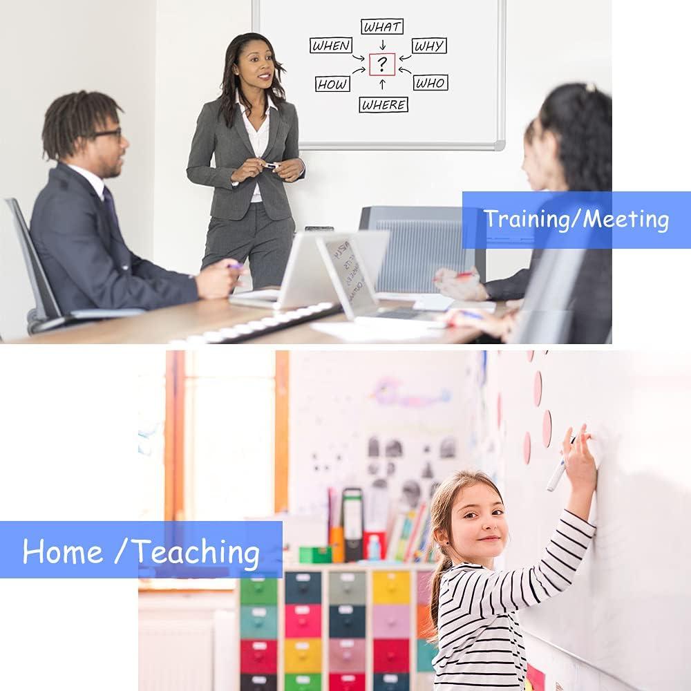 Pizarra Blanca Magnética DESARROLLAR 61x91 cm con Bandeja