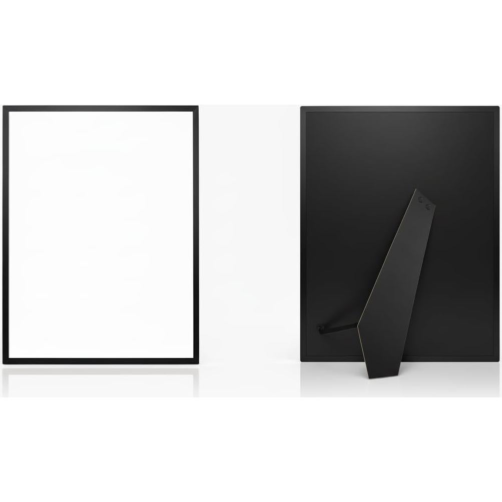 Pizarra Blanca Magnética 30x40 cm LULU OFFICE con Soporte Dorado