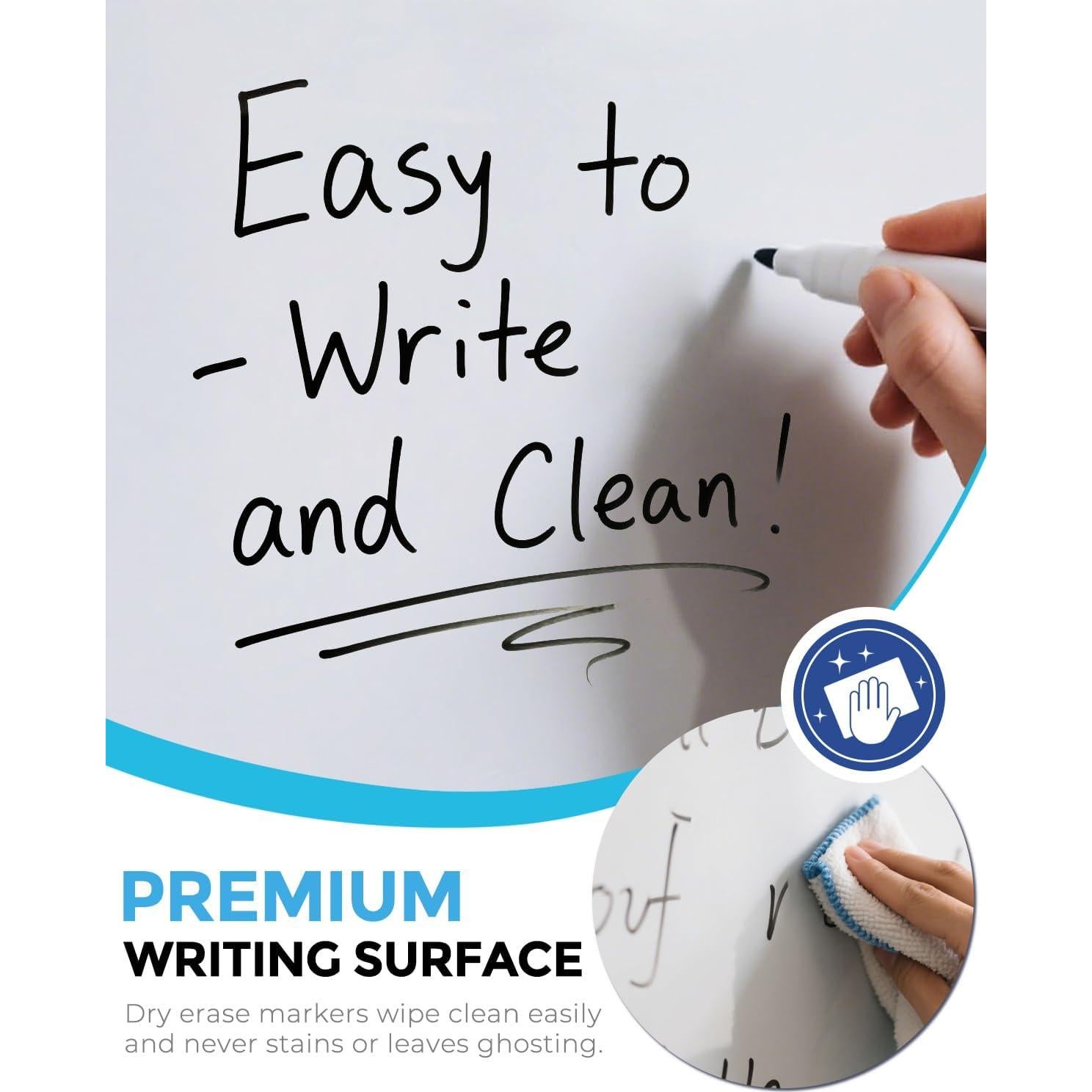 Pizarra Blanca Borrable Doble Cara MaxGear 35.56x27.94 cm