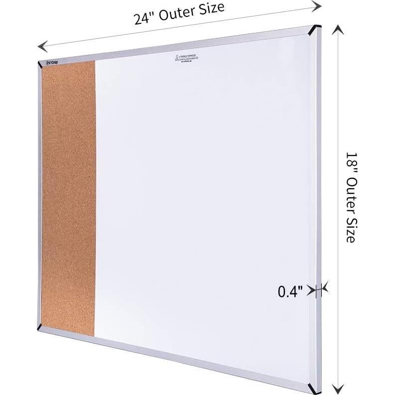 Tablero Combinado Borrado en Seco y Corcho K KYSHOP 61x46 cm