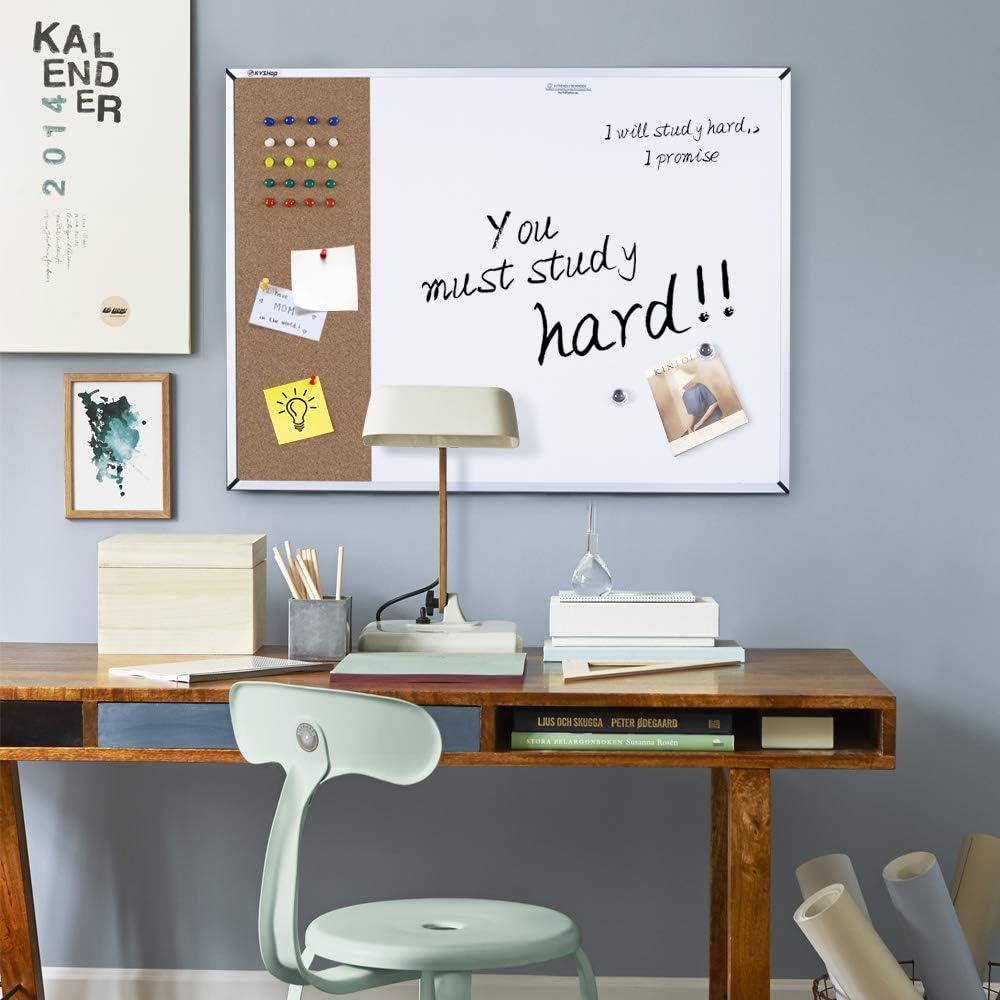 Tablero Combinado Borrado en Seco y Corcho K KYSHOP 61x46 cm