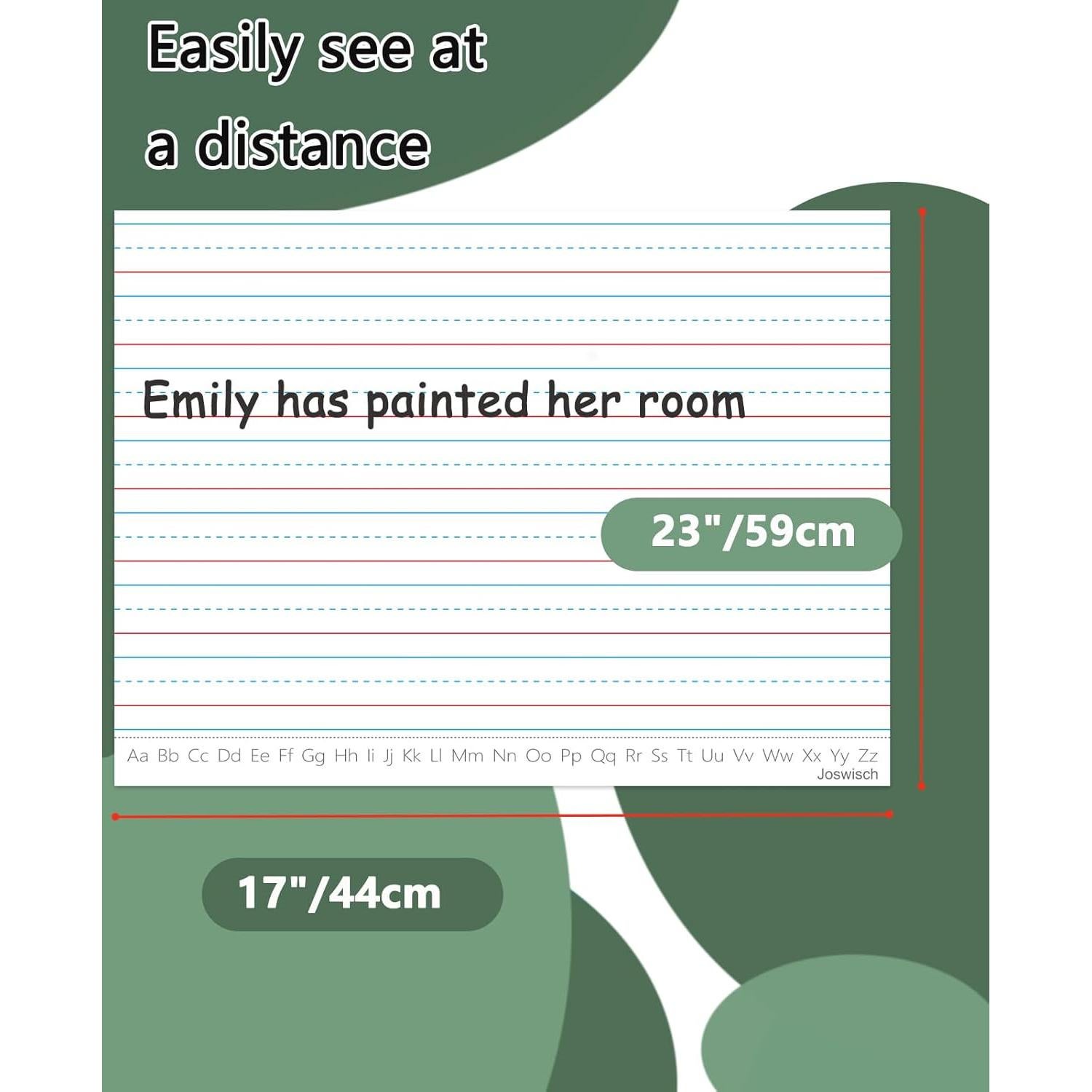 Papel de Borrado en Seco Magnético Joswisch 43x58 cm