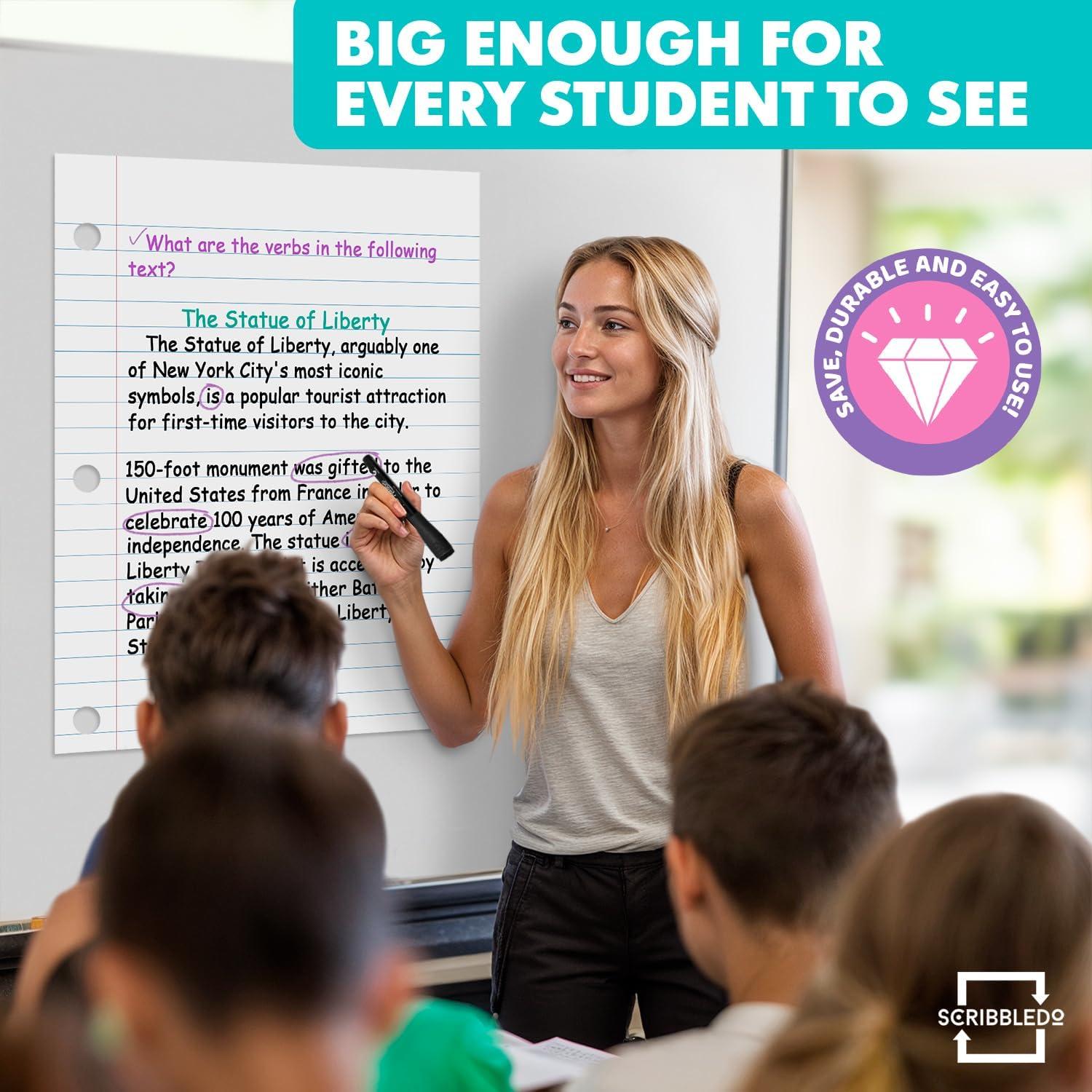 Papel Magnético Gigante Scribbledo 76.2 x 61 cm para Notas