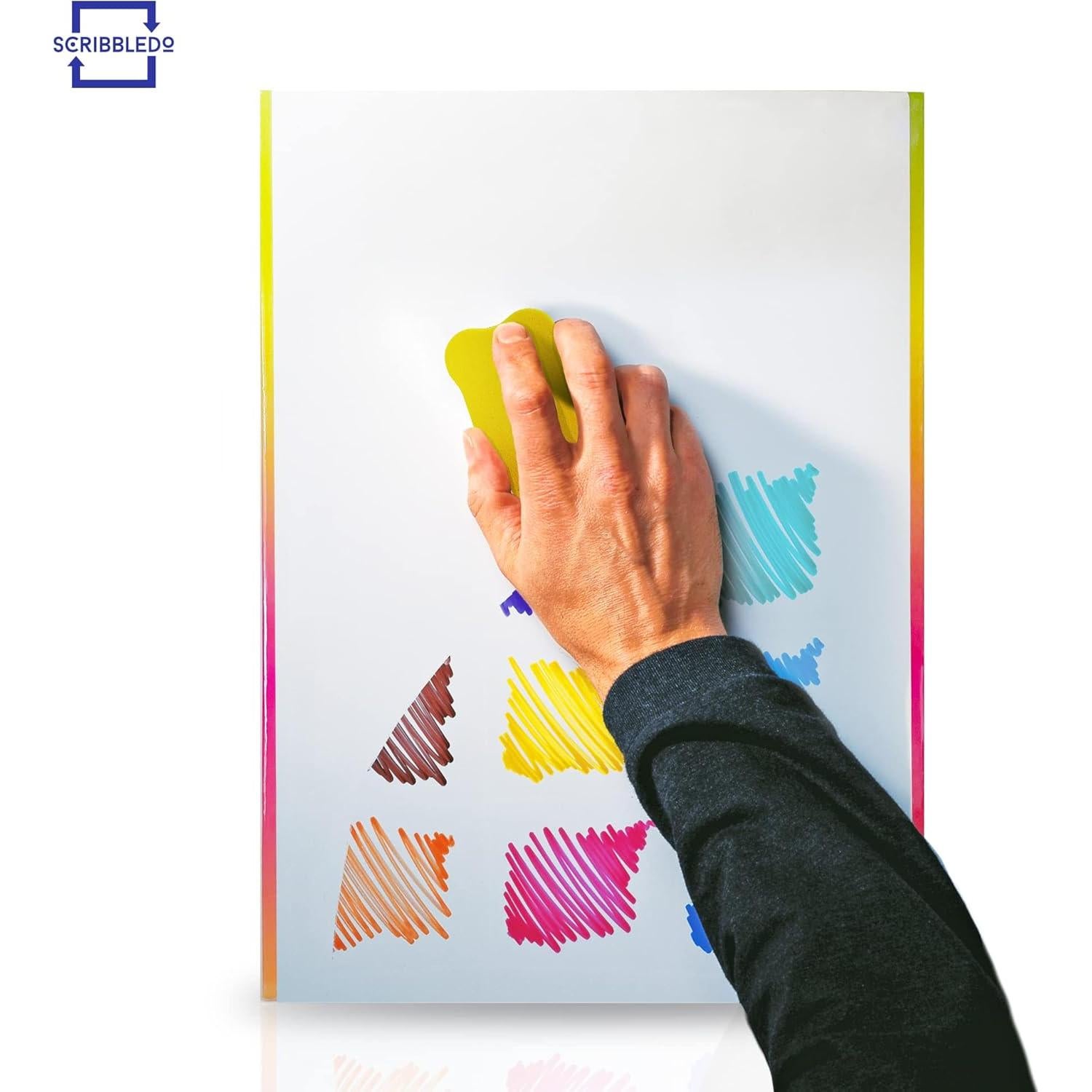 Pizarra Blanca Magnética de Mesa Scribbledo 45.7x30.5cm