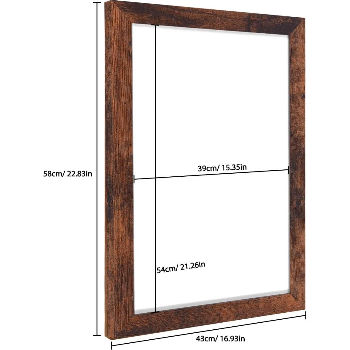 Pizarra Blanca Borrable en Seco TORASO 43x58 cm Magnética