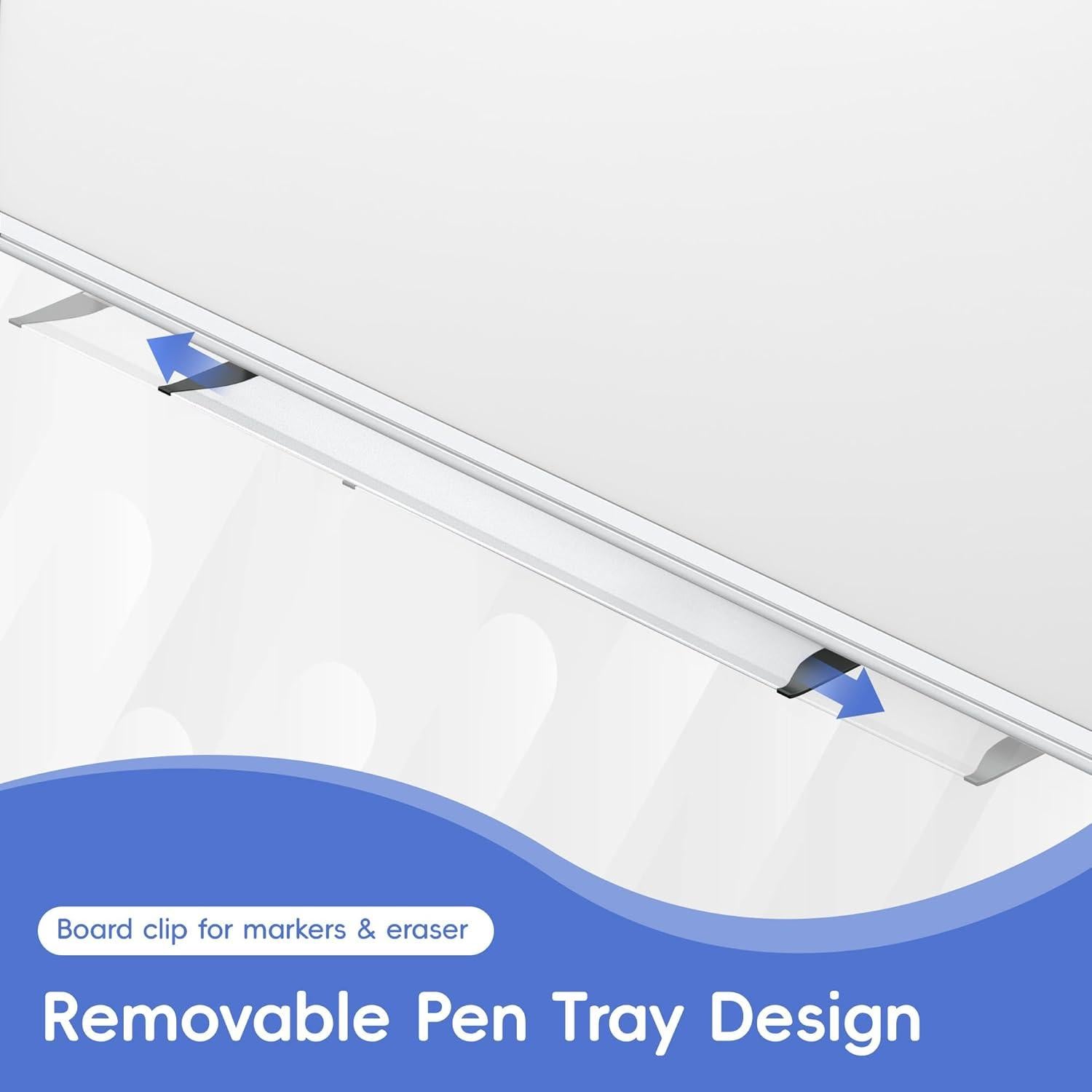 Tablero Blanco Magnético VUSIGN 91.44x60.96 cm con Accesorios