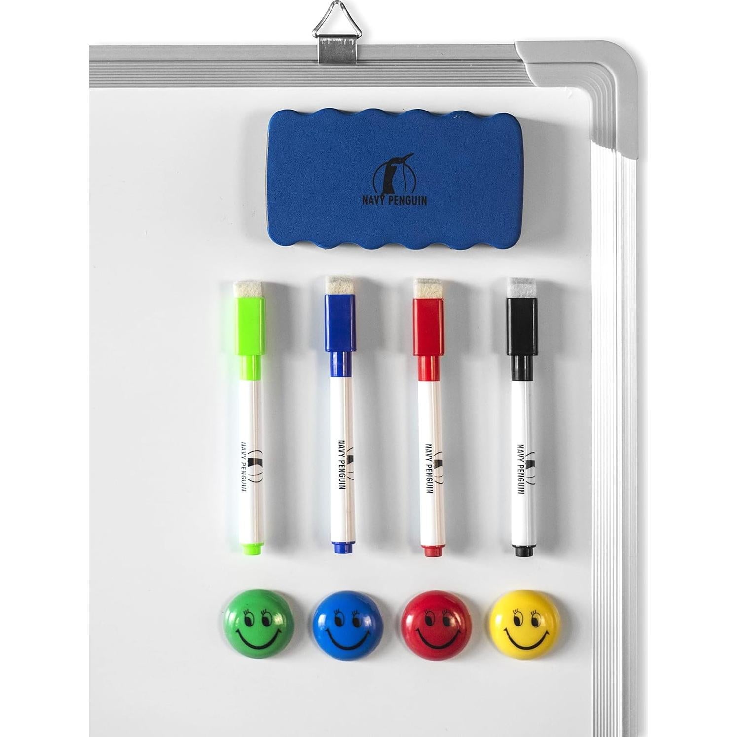 Pizarra Borrable en Seco 45.72x60.96 cm Pingüino Marino con Accesorios