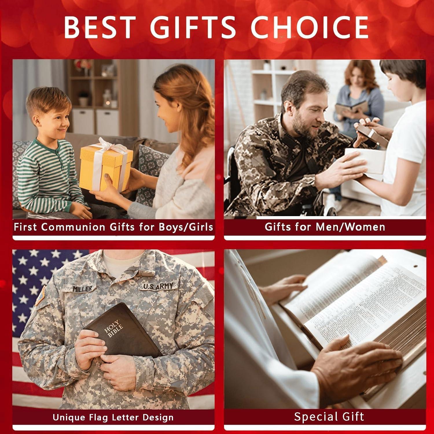 Llavero Inicial de Acero Inoxidable Bandera Americana - Hombre