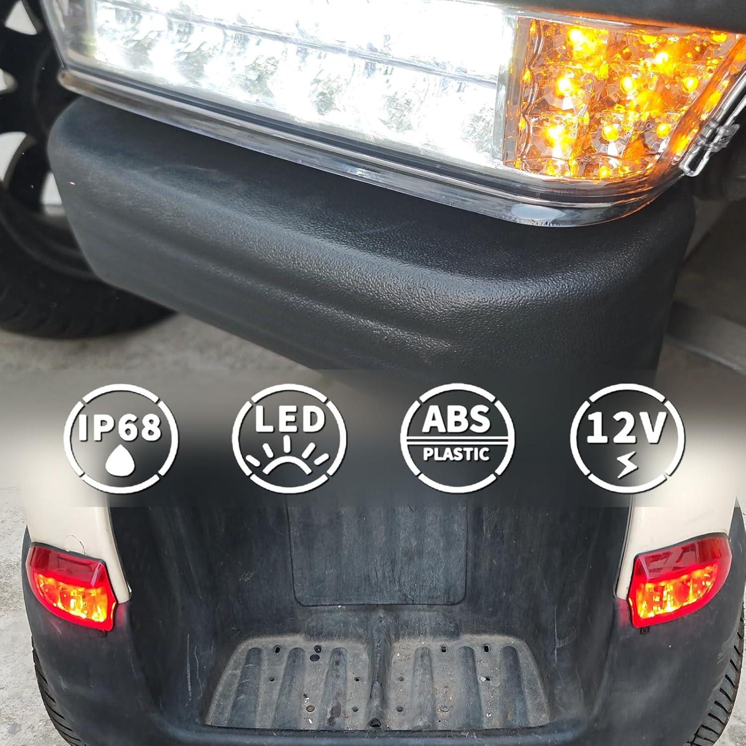 Kit de Luces Delanteras y Traseras LED Orle Oko 12V para Club Car Precedent