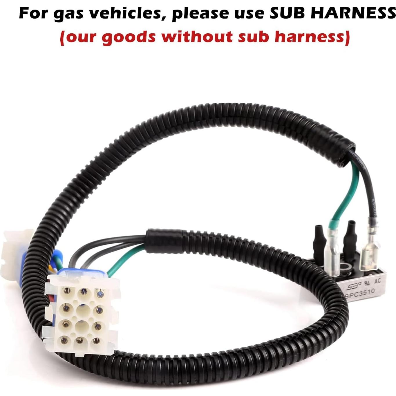 Kit de Luces Delanteras y Traseras LED Orle Oko 12V para Club Car Precedent