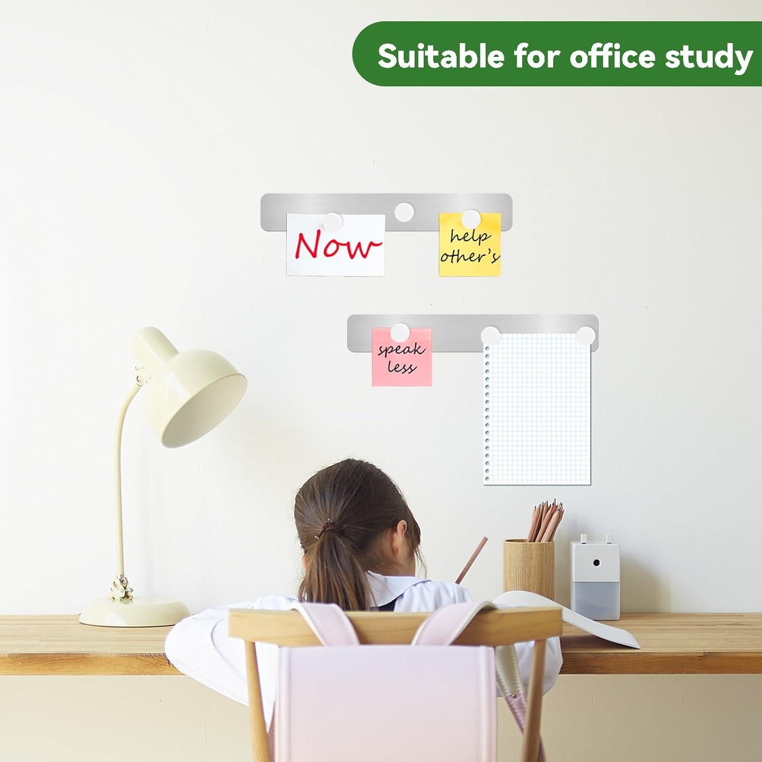 Tablero Magnético ZDZBLX 4 Piezas Adhesivo 30.77x4.77cm