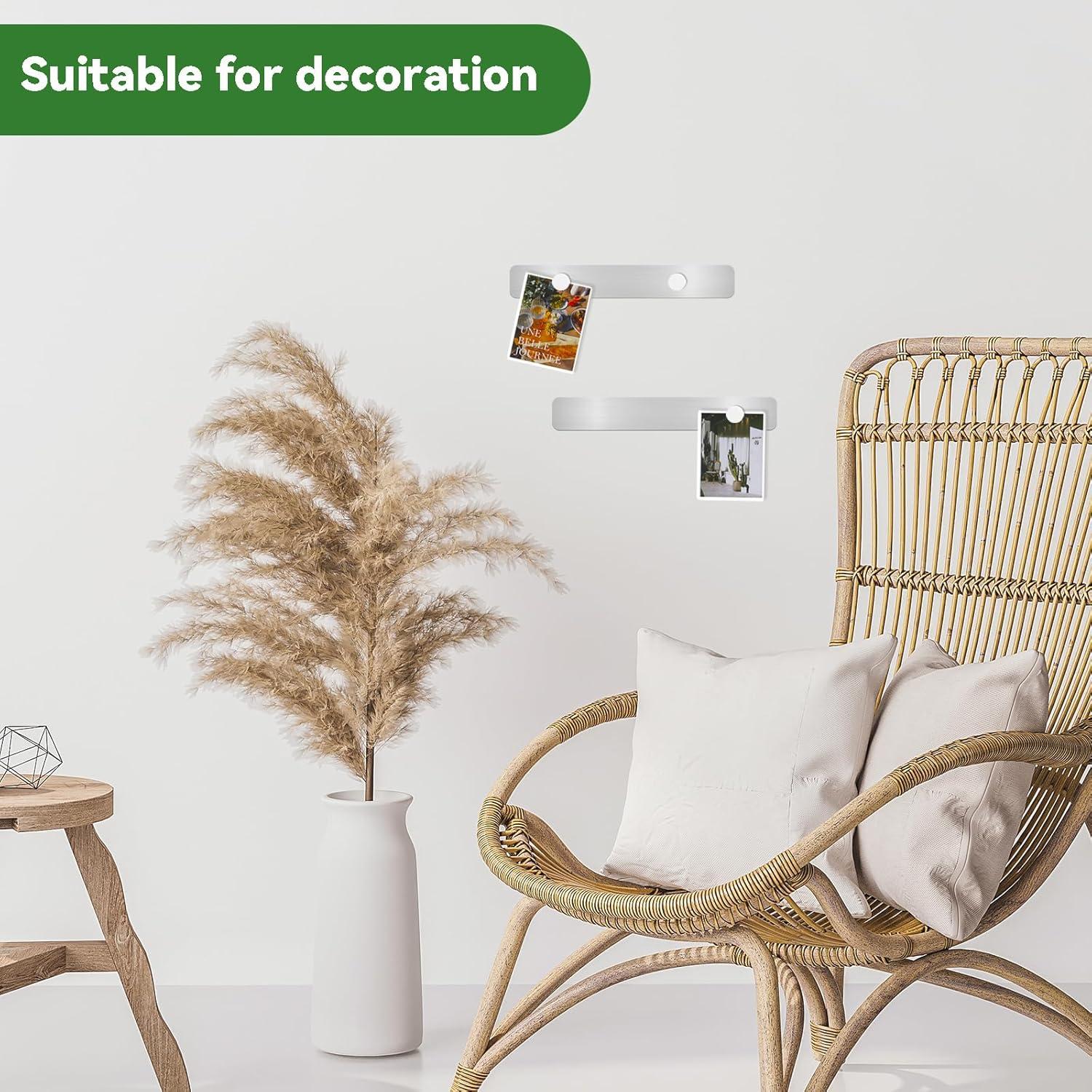 Tablero Magnético ZDZBLX 4 Piezas Adhesivo 30.77x4.77cm