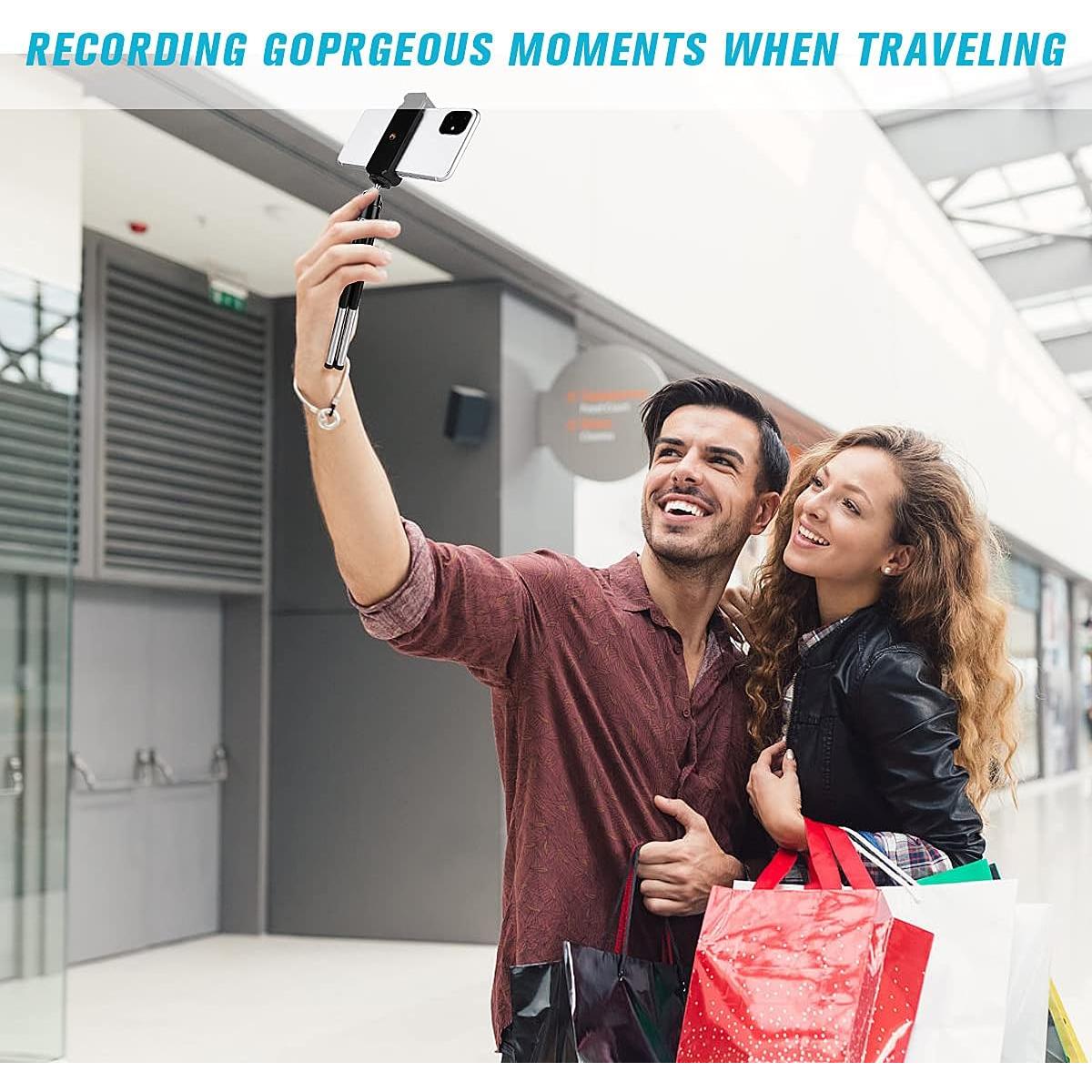 Mini Trípode Metálico TIGAYAN para Teléfono y Webcam Negro