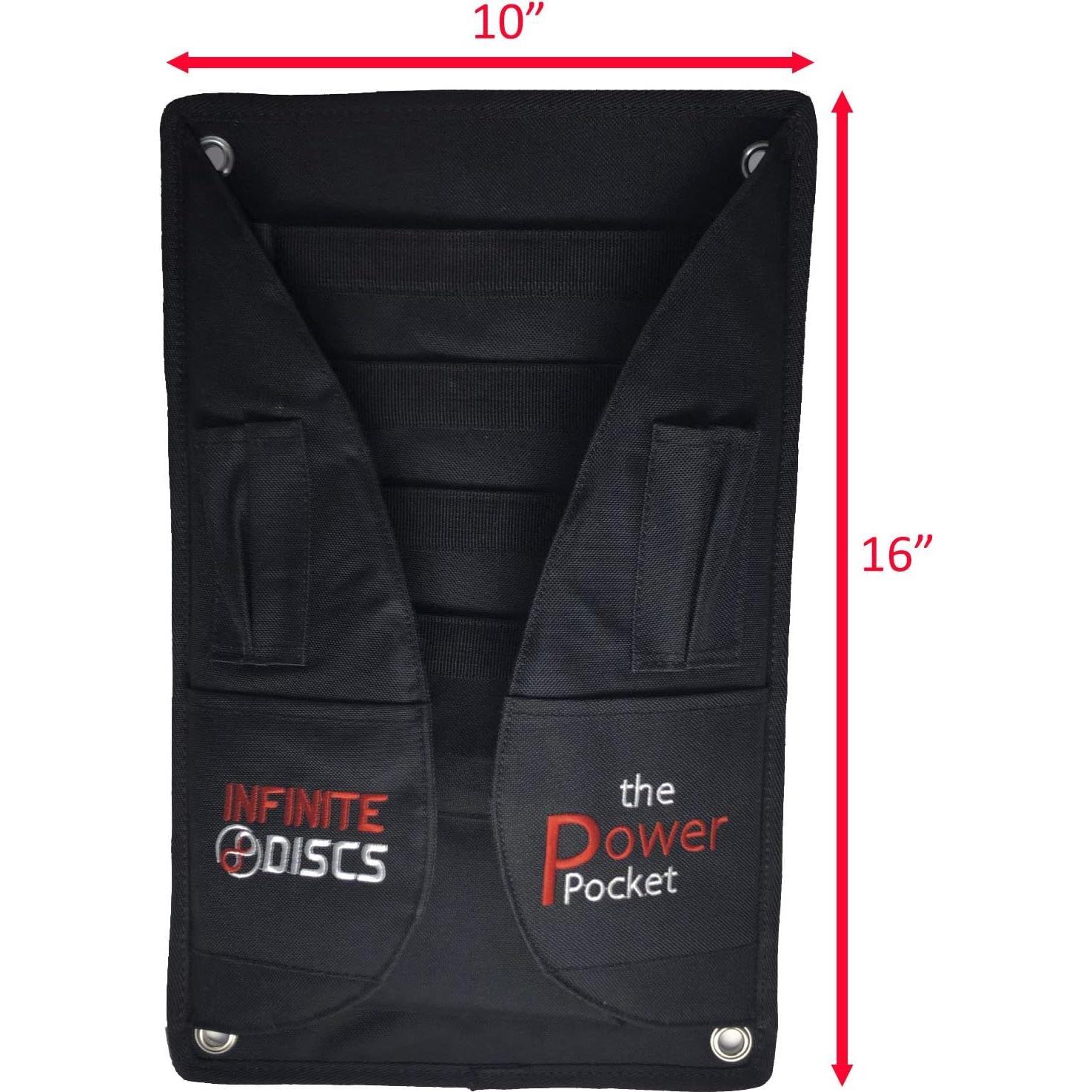 Bolsa Power Pocket Infinito para Putter de Disc Golf 25.4x40.6cm