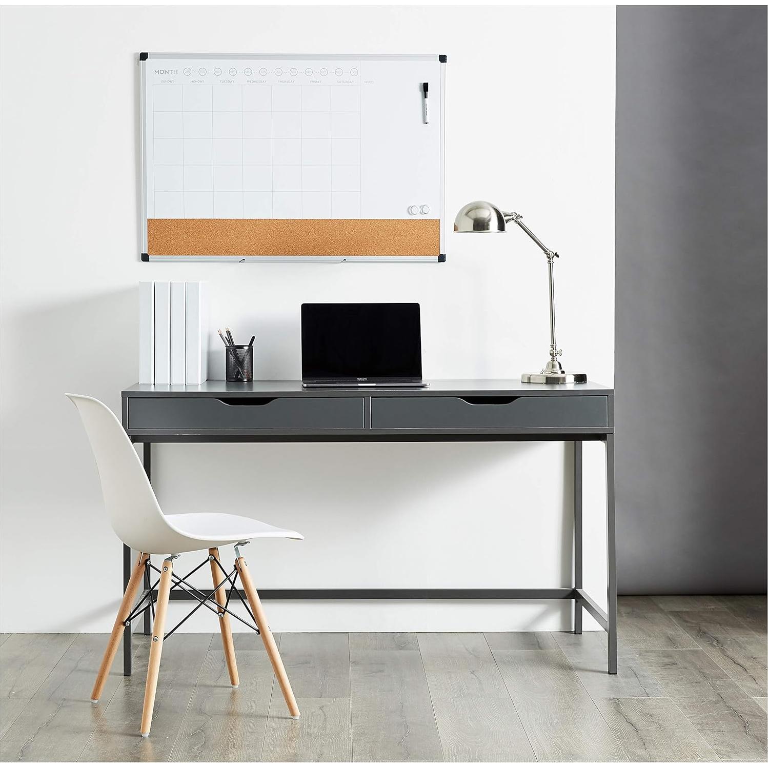 Calendario Mensual Pizarra Blanca 61x91 cm Amazon Basics