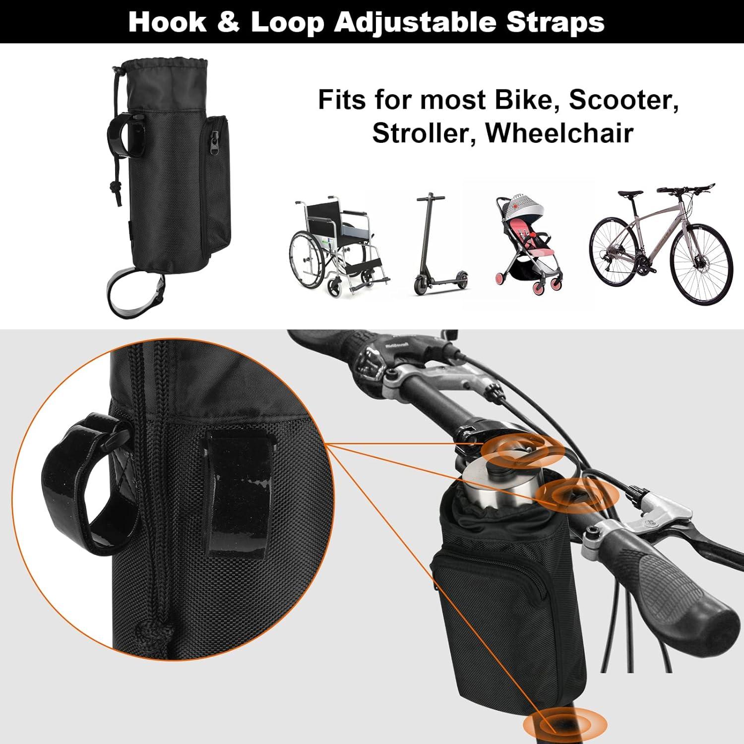 Bolsa Soporte para Botella de Agua Cosmos 40 oz Negra