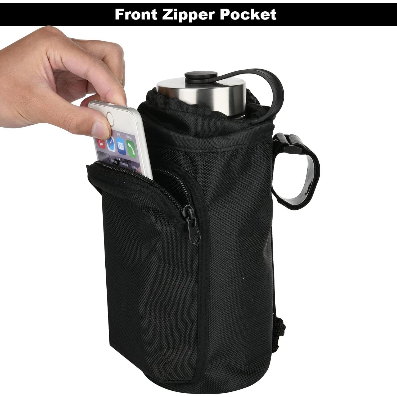 Bolsa Soporte para Botella de Agua Cosmos 40 oz Negra