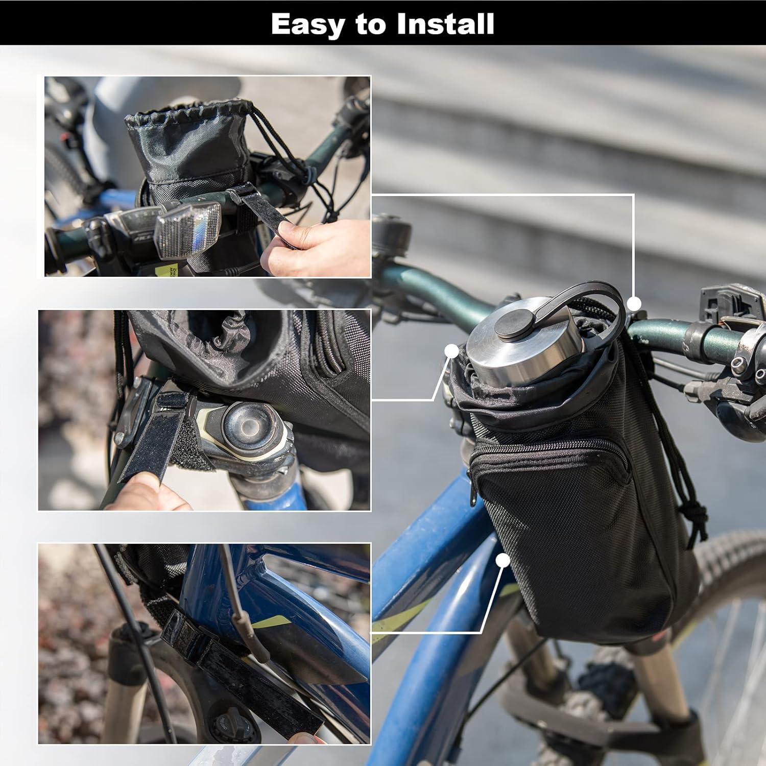 Bolsa Soporte para Botella de Agua Cosmos 40 oz Negra