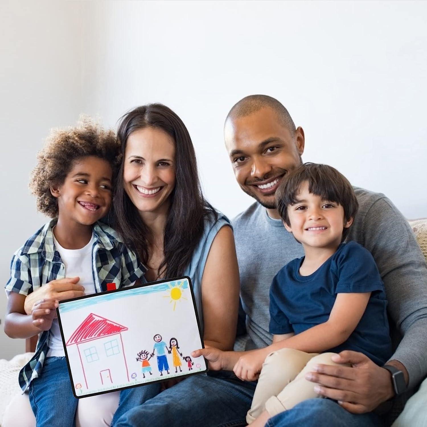 Pizarra Blanca Portátil A4 iNenya Rosa con Soporte Plegable