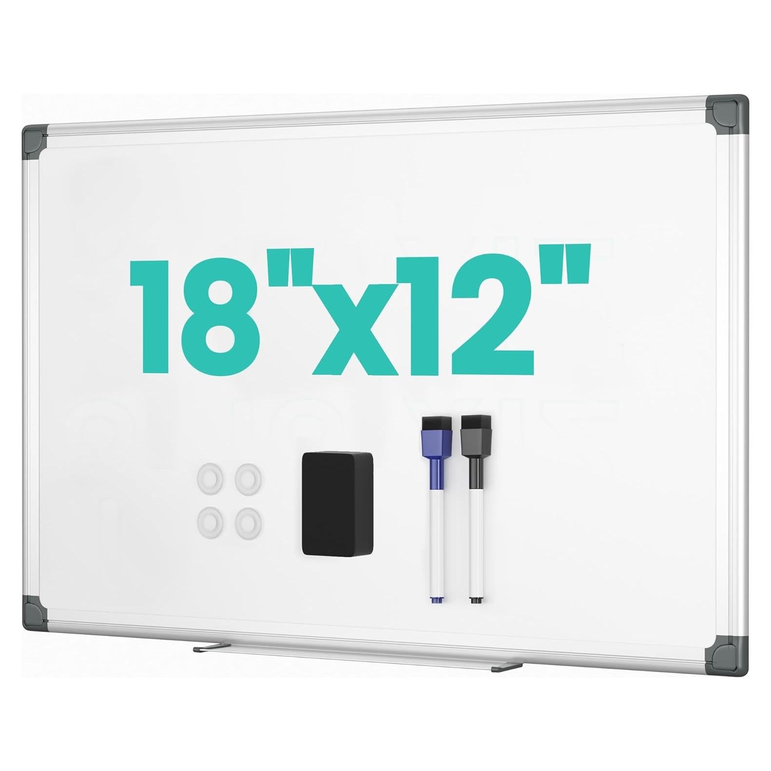 Pizarra Blanca Magnética VUSIGN 45.72x30.48cm con Accesorios