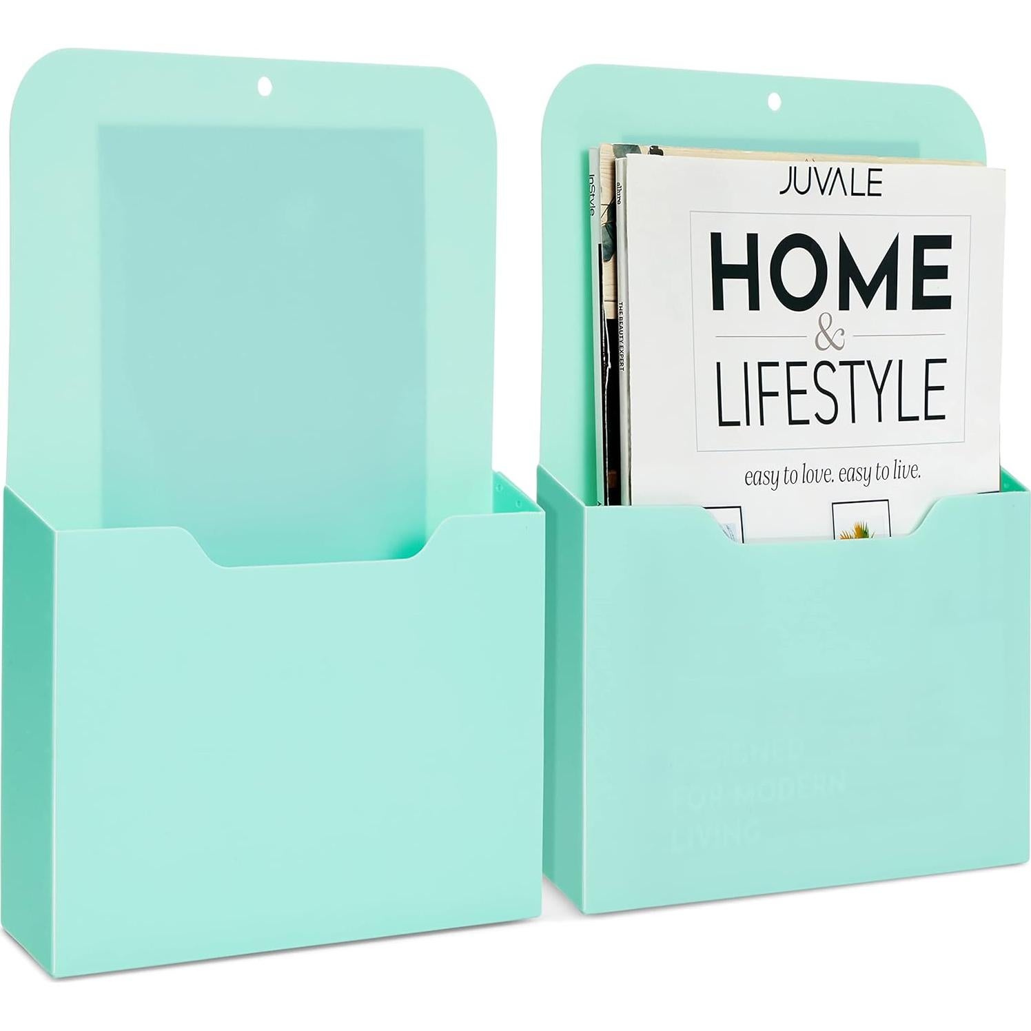 Soporte Magnético para Archivos Okuna Outpost - Menta - 2 Piezas