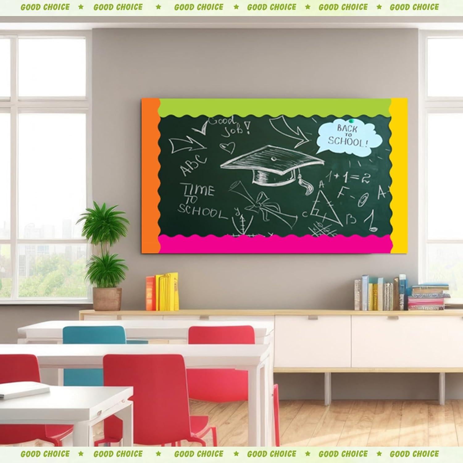 Bordes Magnéticos Tenceur 162 Pcs Color Arcoíris 30x7 cm