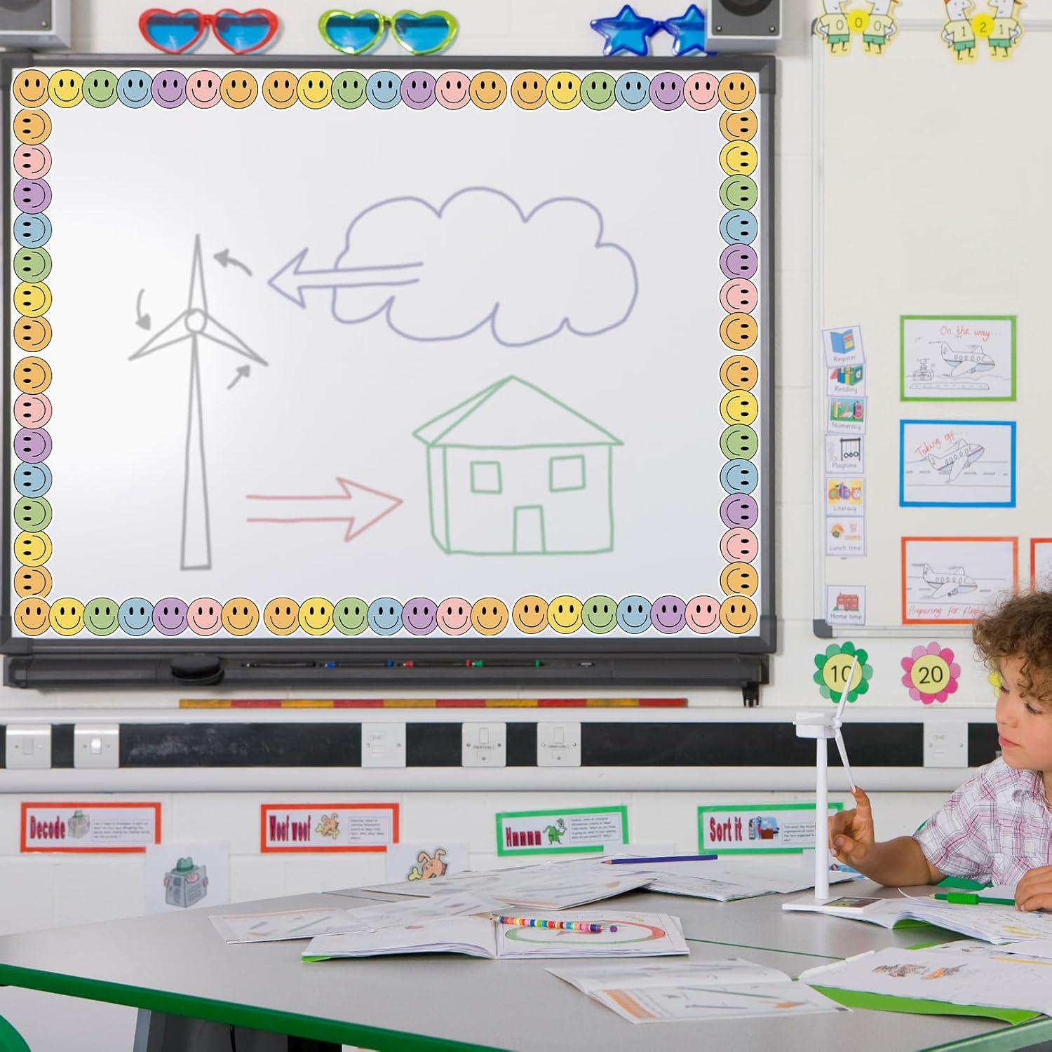 Bordes Magnéticos de Tablero de Anuncios Whaline 24 Pcs Boho