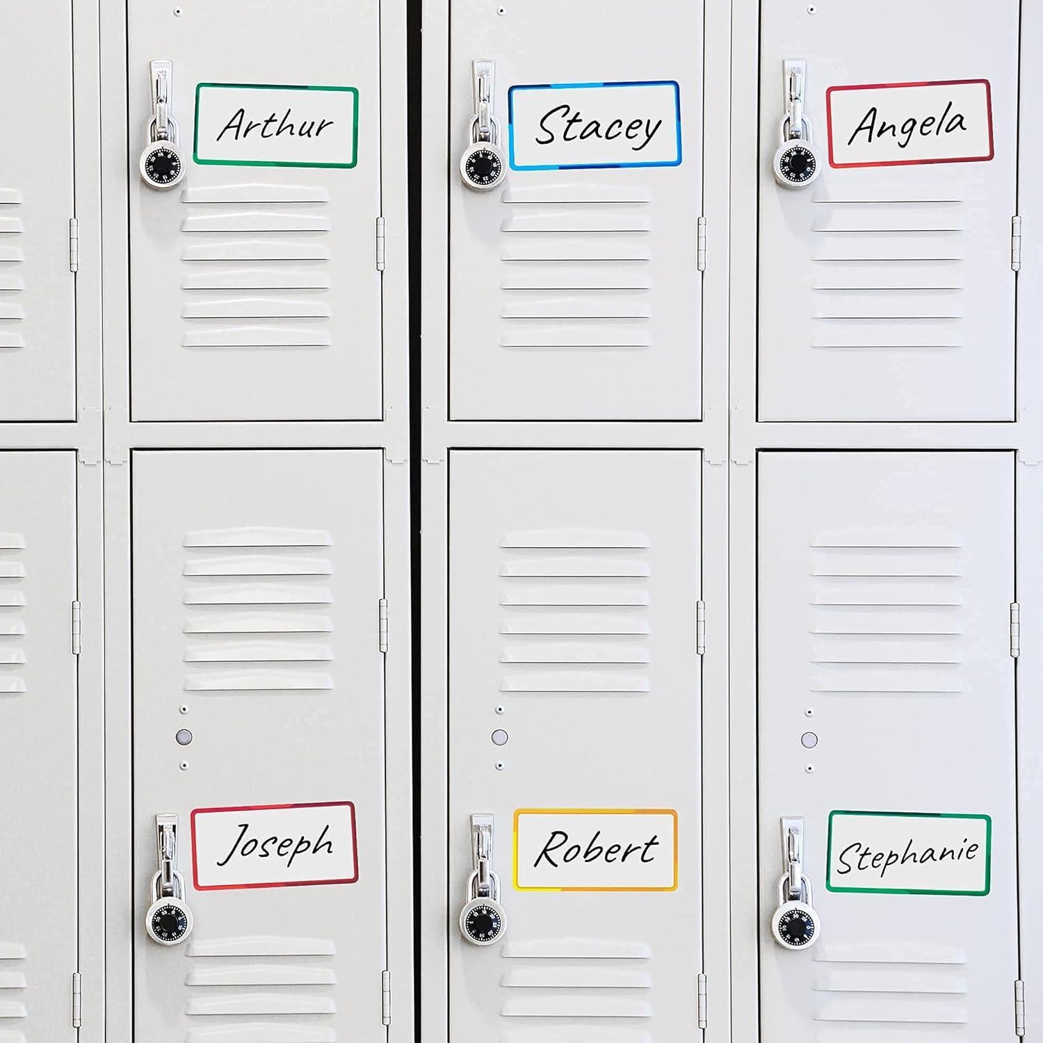 24 Etiquetas Magnéticas Borrables CHIMPZEN 10.7 x 5.3 cm