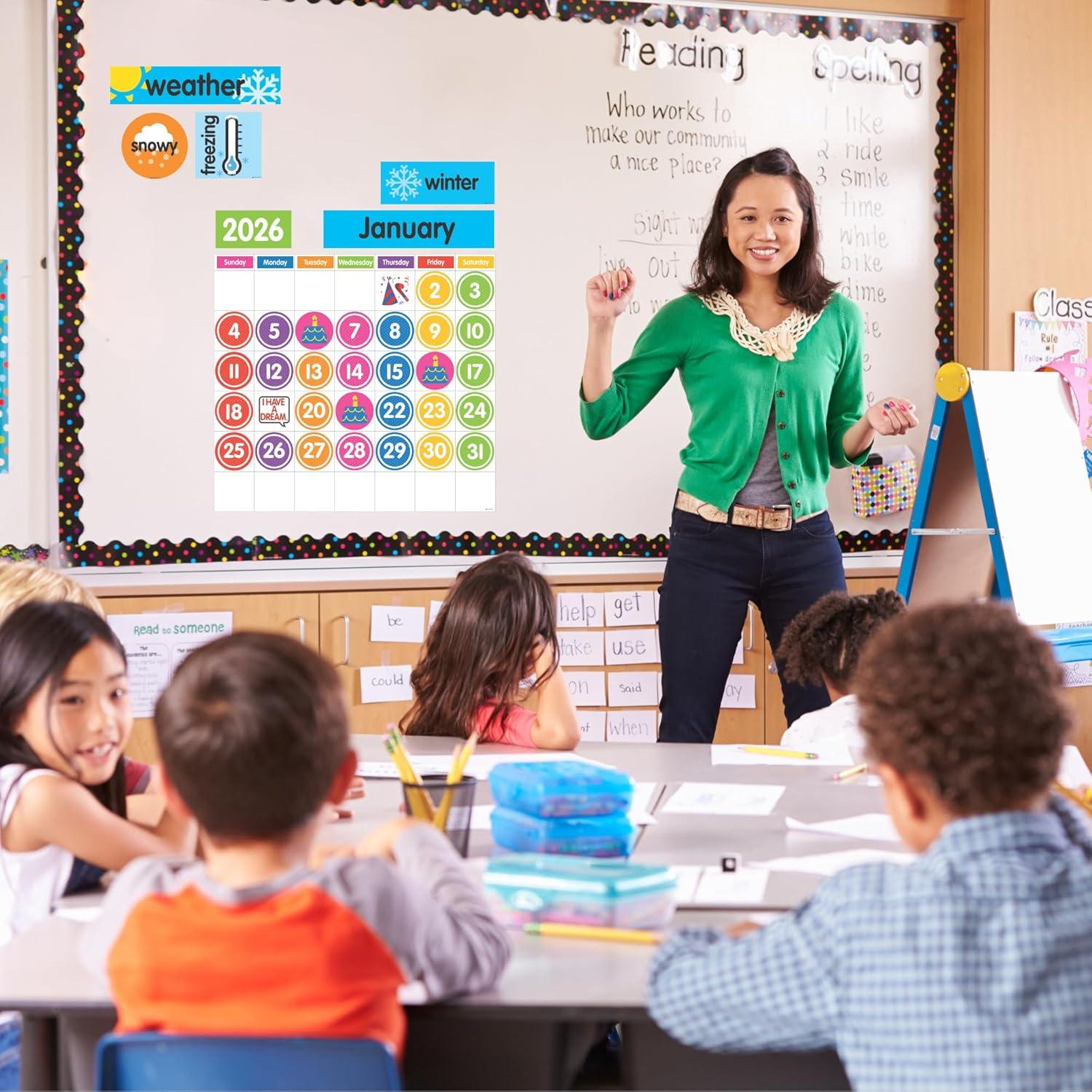 Calendario Magnético Gigante Dowling 94 Piezas 44.5x40.6cm