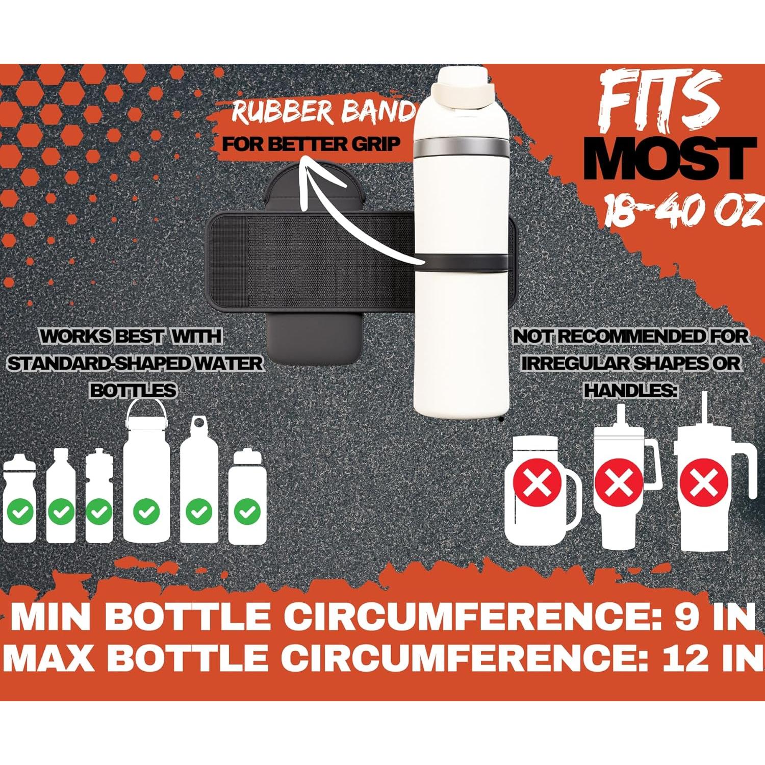 Funda Magnética para Botella de Agua BLAUBECK MagBag02 - Negro