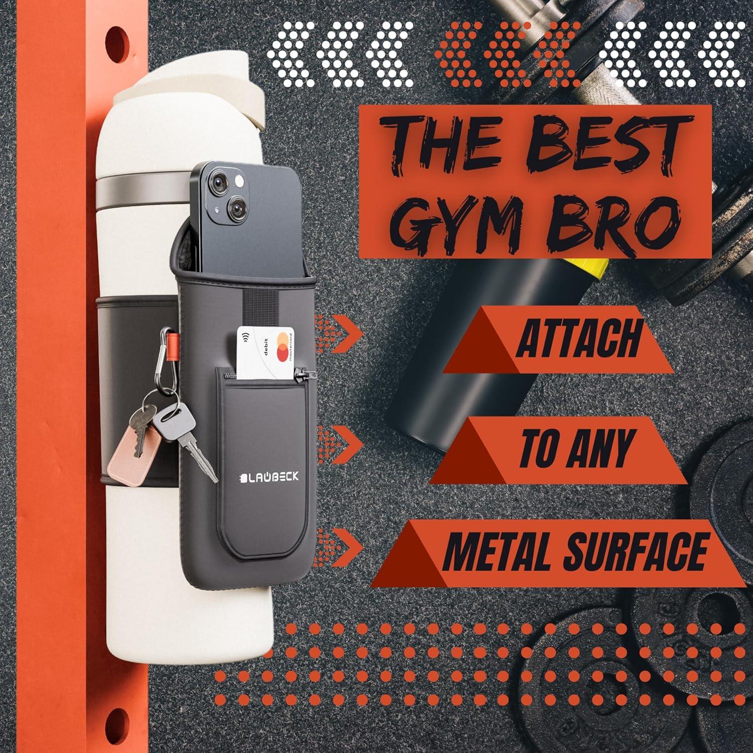 Funda Magnética para Botella de Agua BLAUBECK MagBag02 - Negro