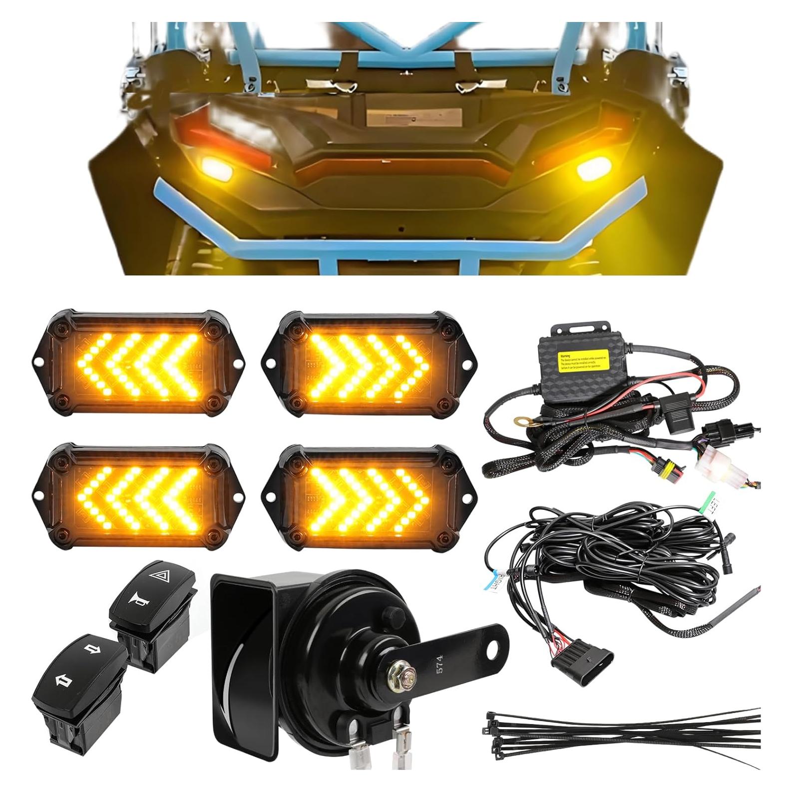 Kit de Señalización UTV DREAMIZER con Claxon y Luces LED