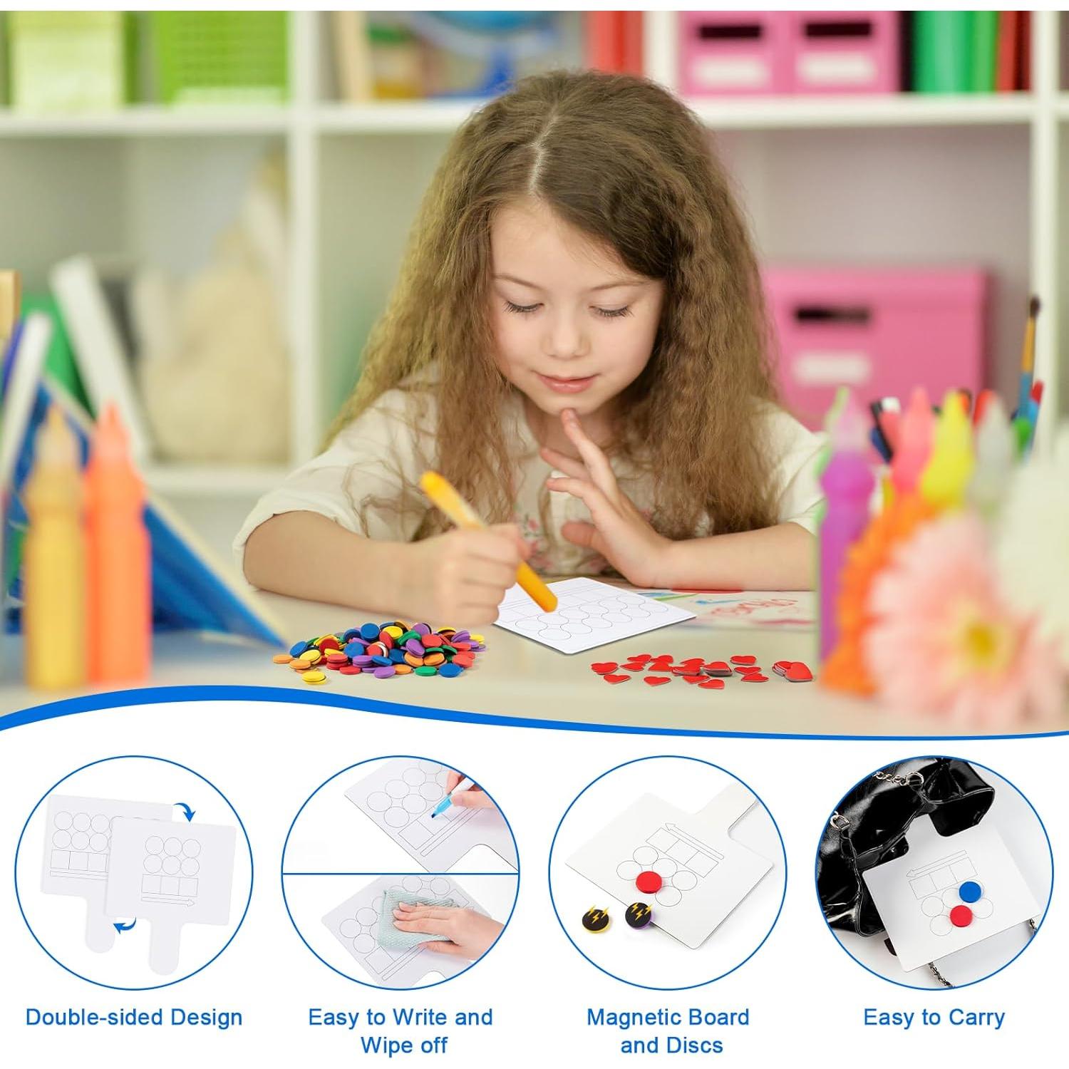 Juego de Conciencia Fonética Lincia 50 Pcs - Tableros Magnéticos 20x25cm