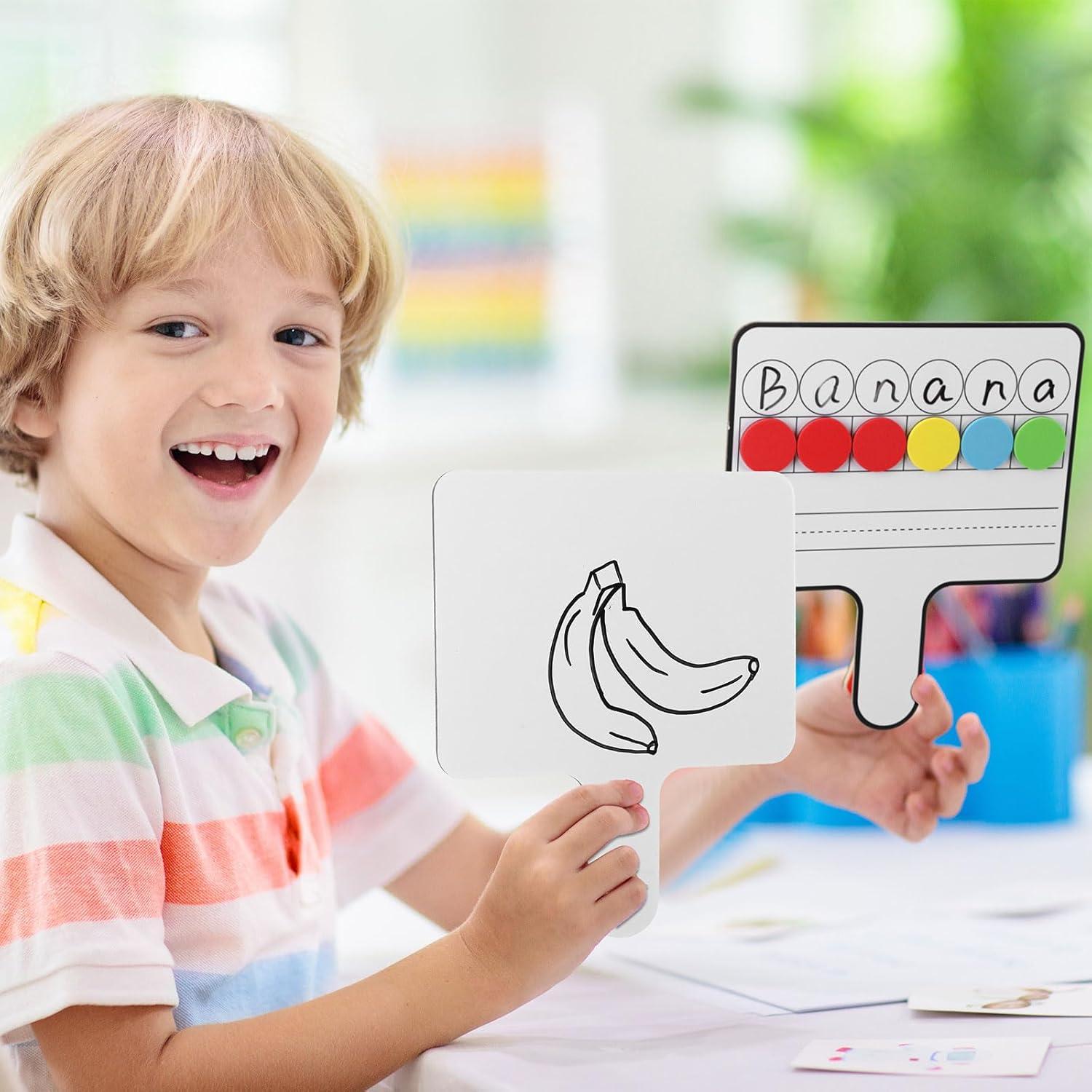 Set de Paletas de Respuesta Doble Cara Seajan 12 Pcs