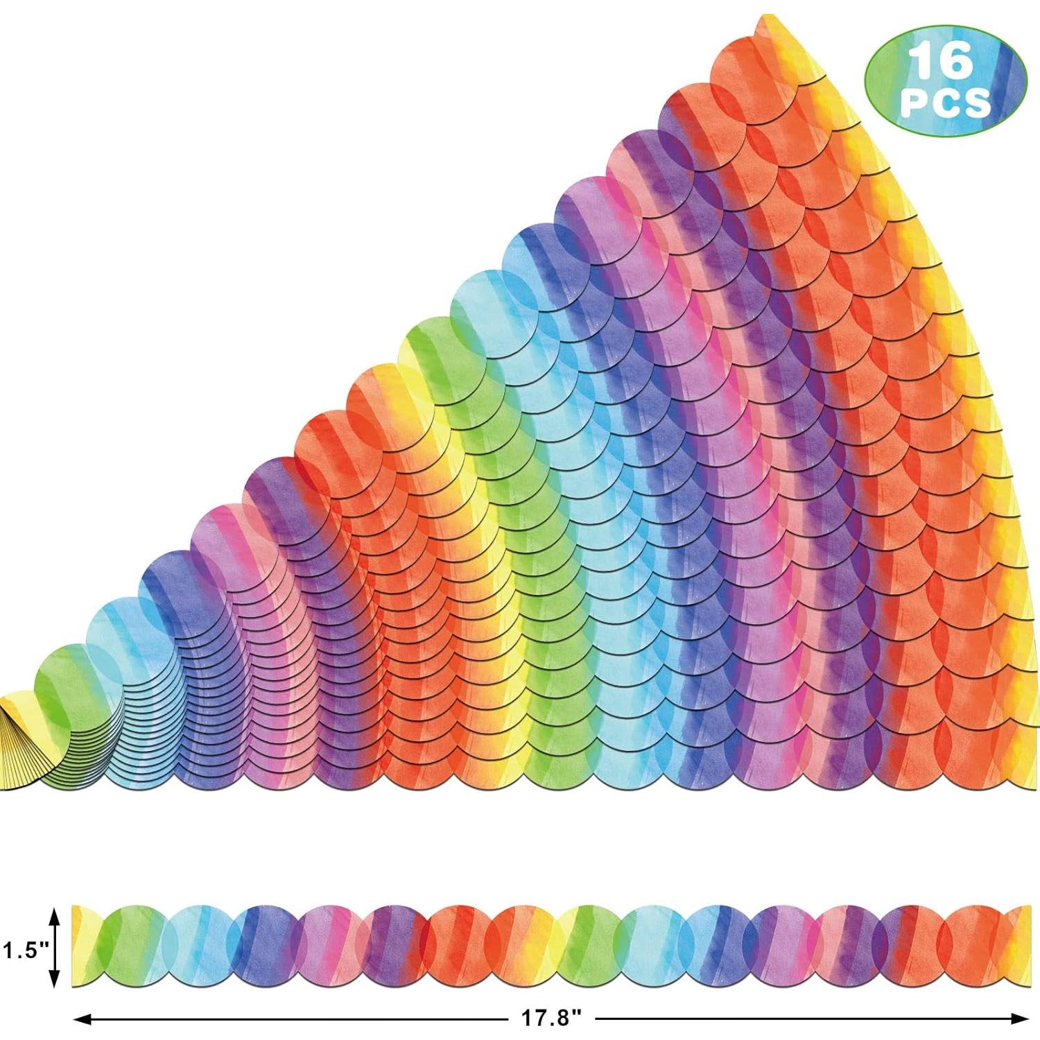 Fronteras Magnéticas Coloridas 16 Piezas Fancy Land 45.2x3.8cm