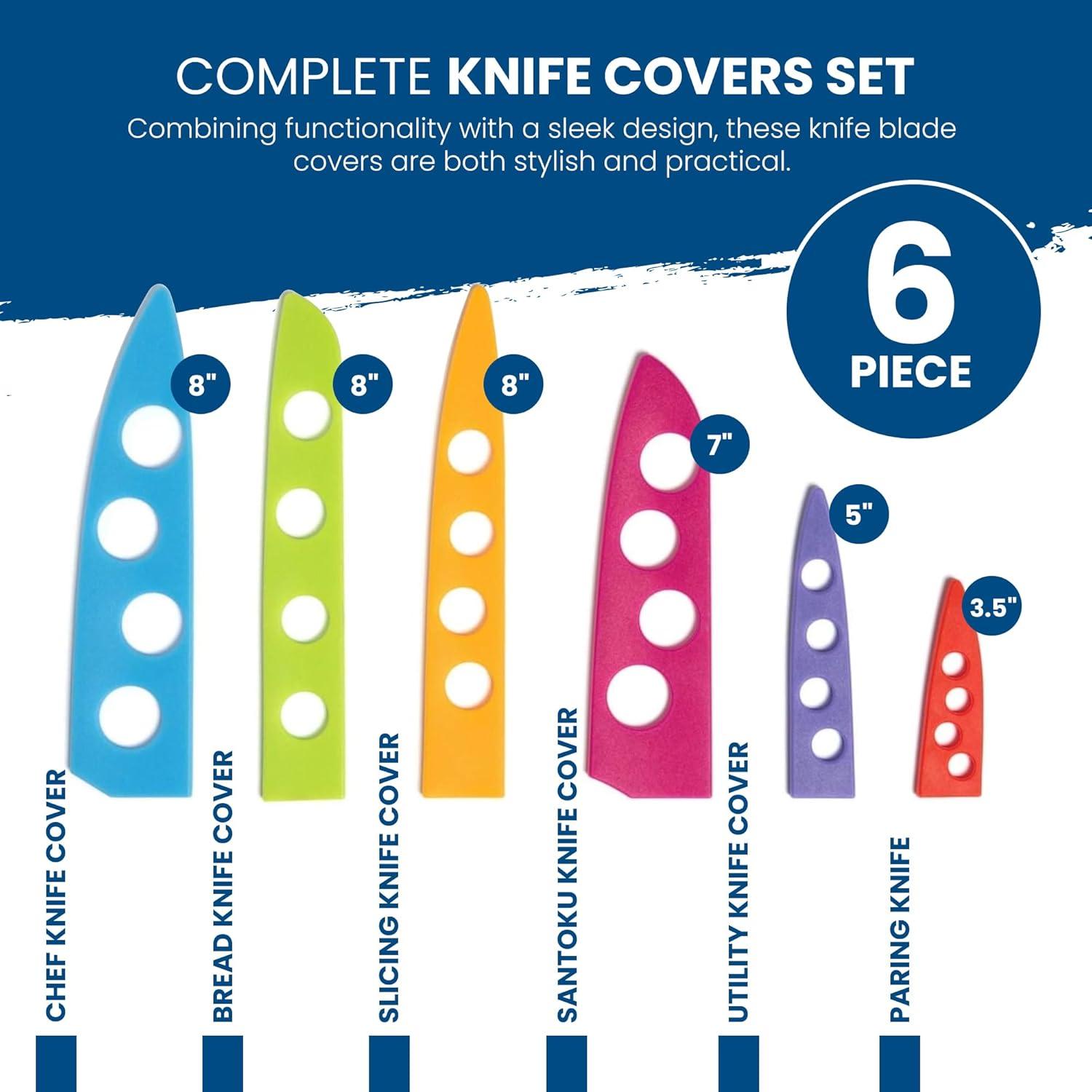 Cubiertas de Cuchillo Chef's Vision Cosmos - Protectores Duraderos