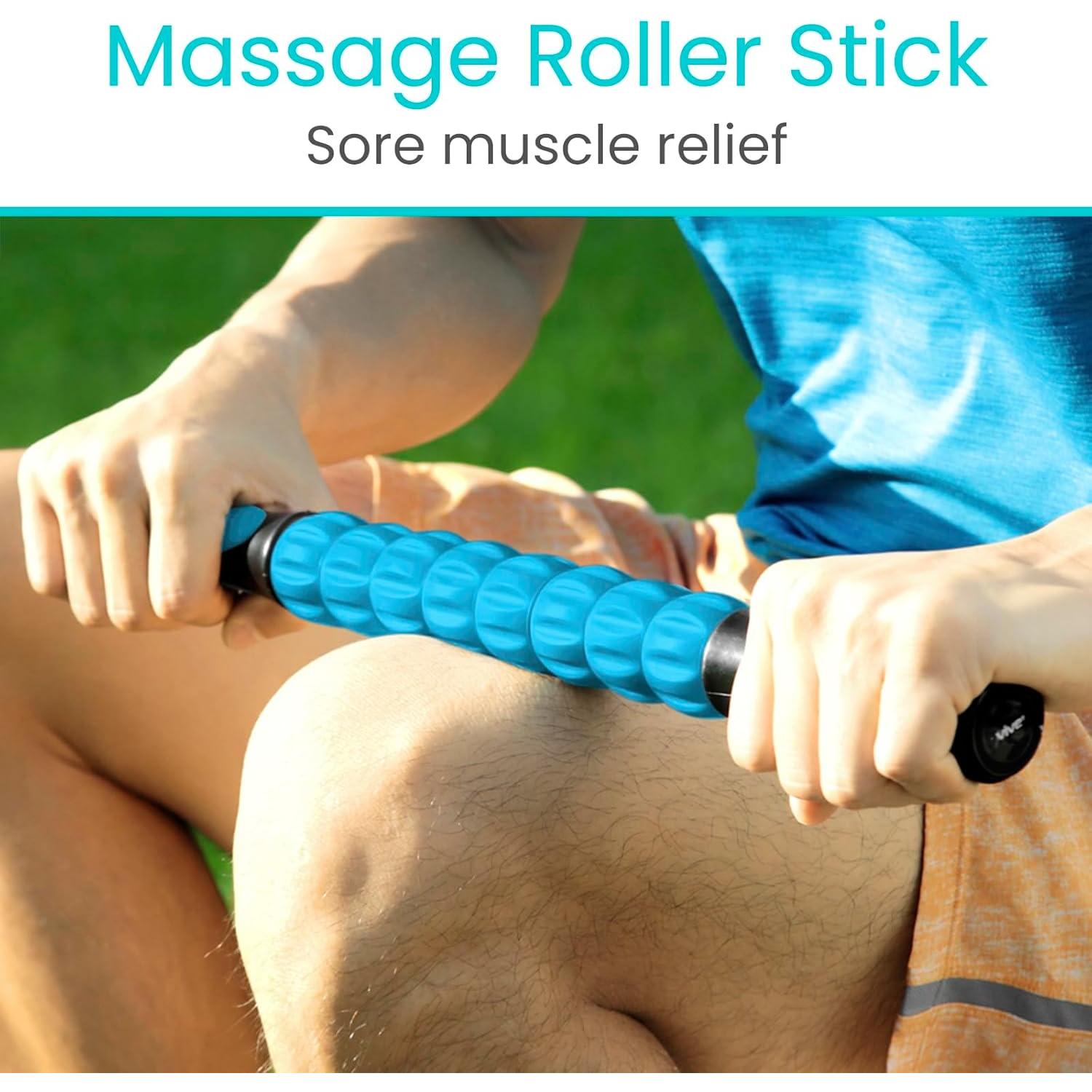 Stick de Masaje Rodante Vive Health 44.9 cm Alivio Muscular