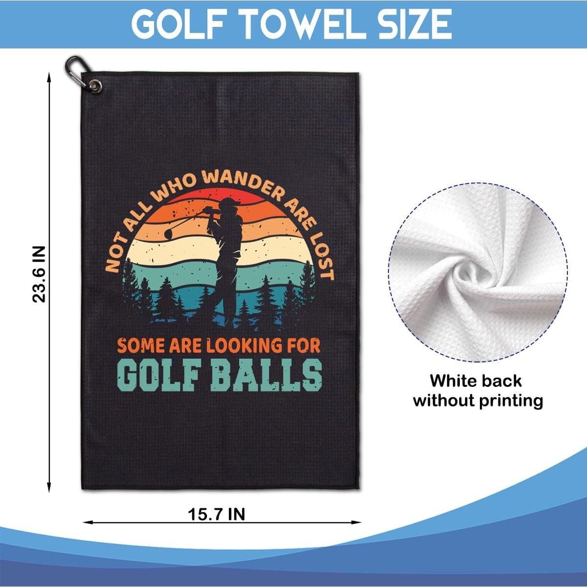 Toalla de Golf Microfibra GEYGIE 60x40cm Humorística