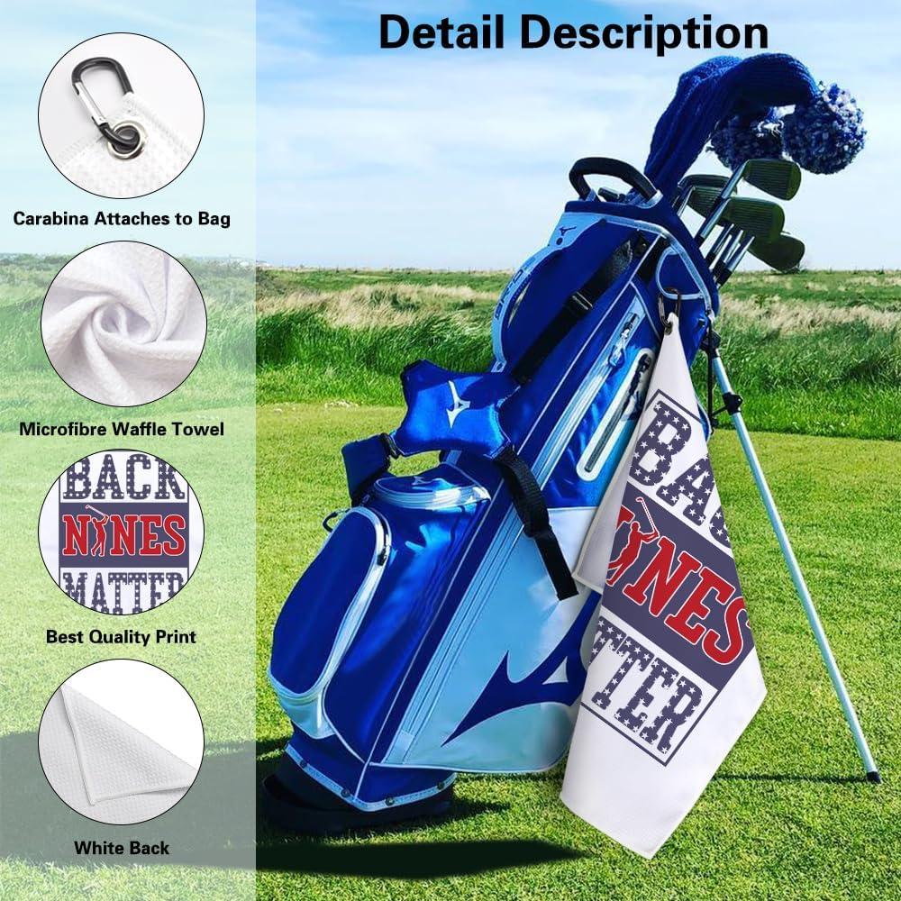 Toalla de Golf Microfibra Msticey 59.69x39.37 cm con Clip