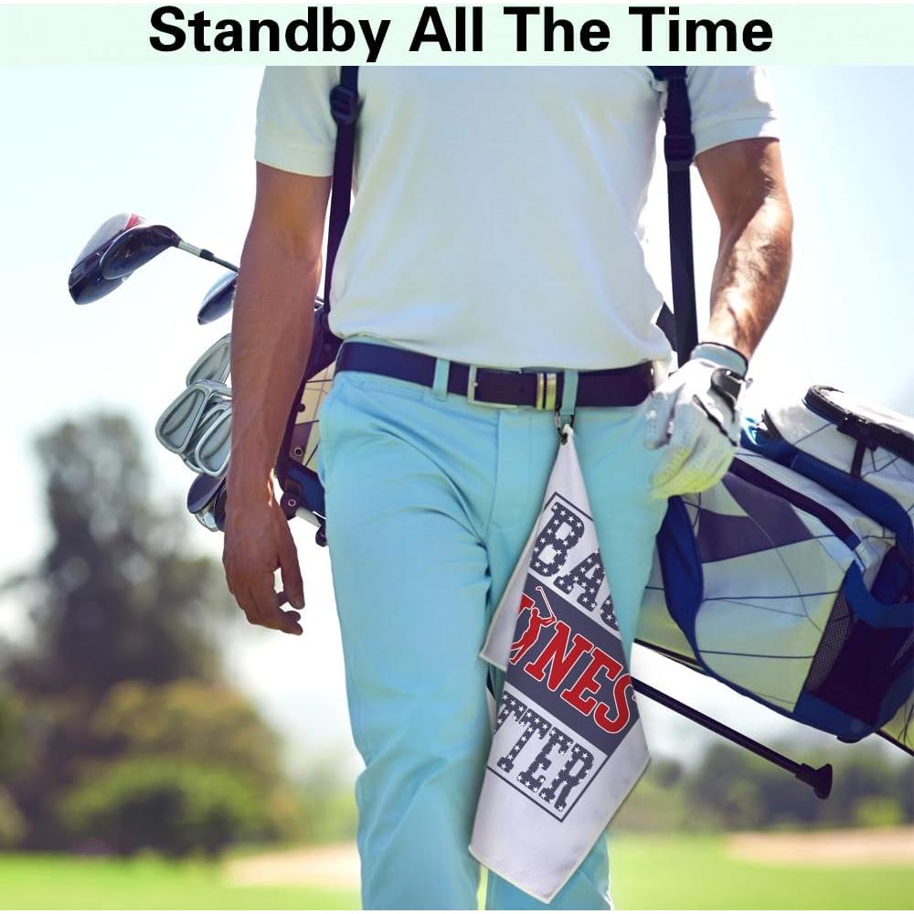 Toalla de Golf Microfibra Msticey 59.69x39.37 cm con Clip